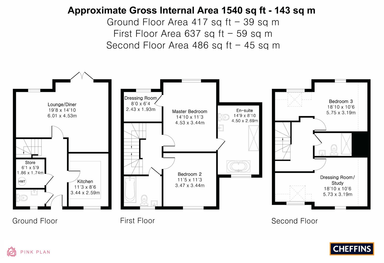 Plot 4, 8, Kingsbridge Way, Kentford floorplan