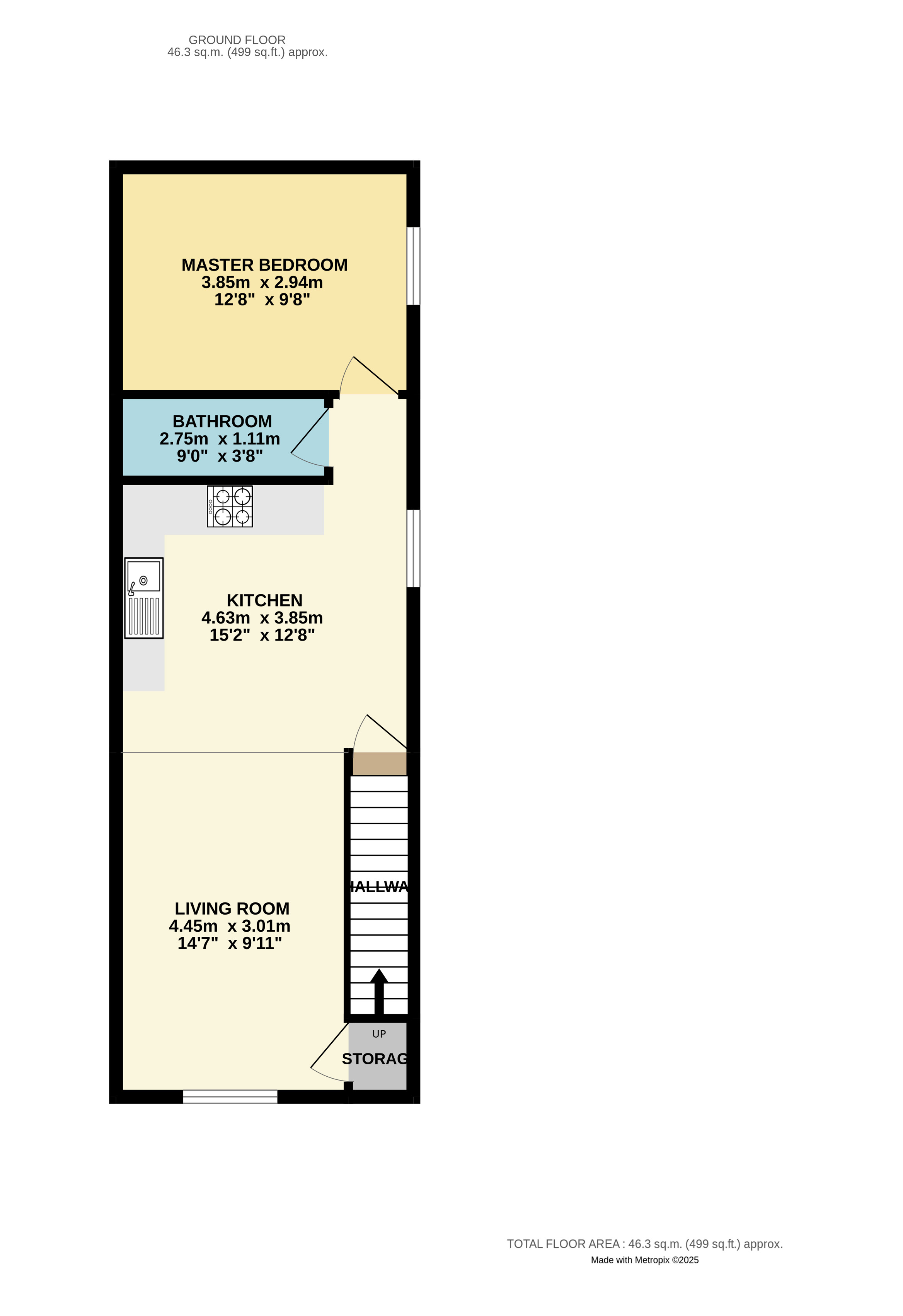 Wood Street, Derbyshire floorplan