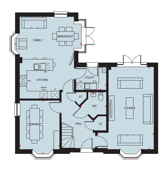 H8887160, Chalcraft Lane, North Bersted floorplan