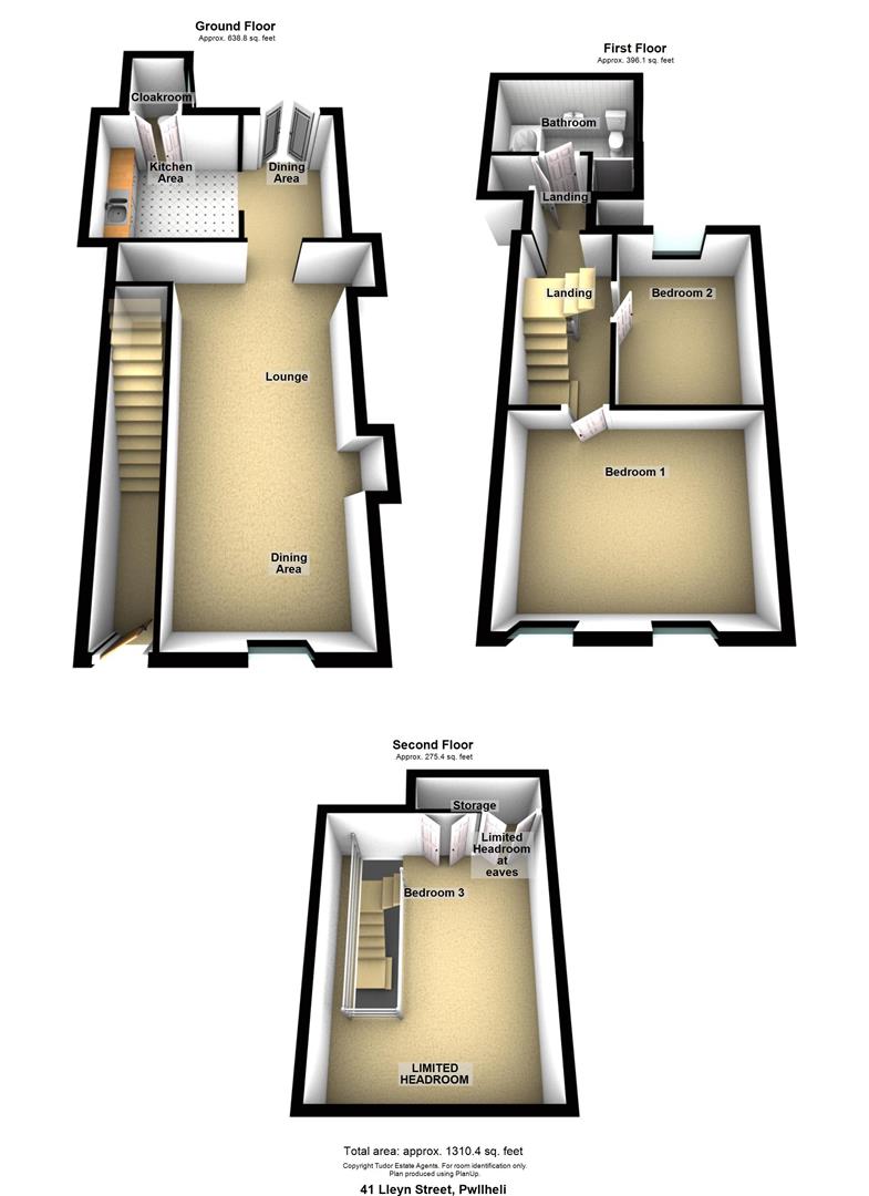 Lleyn Street, Pwllheli LL53, 3 bedroom town house to rent 62075485 PrimeLocation