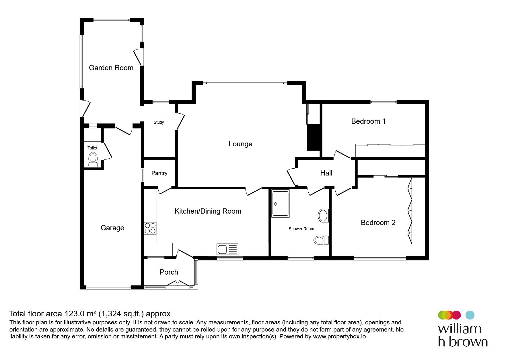 19, Broad Lane, Holmfirth floorplan