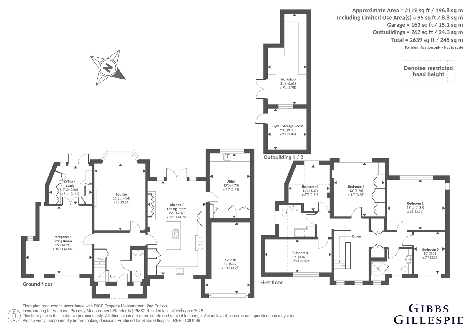 26, Denham Lane, Gerrards Cross floorplan