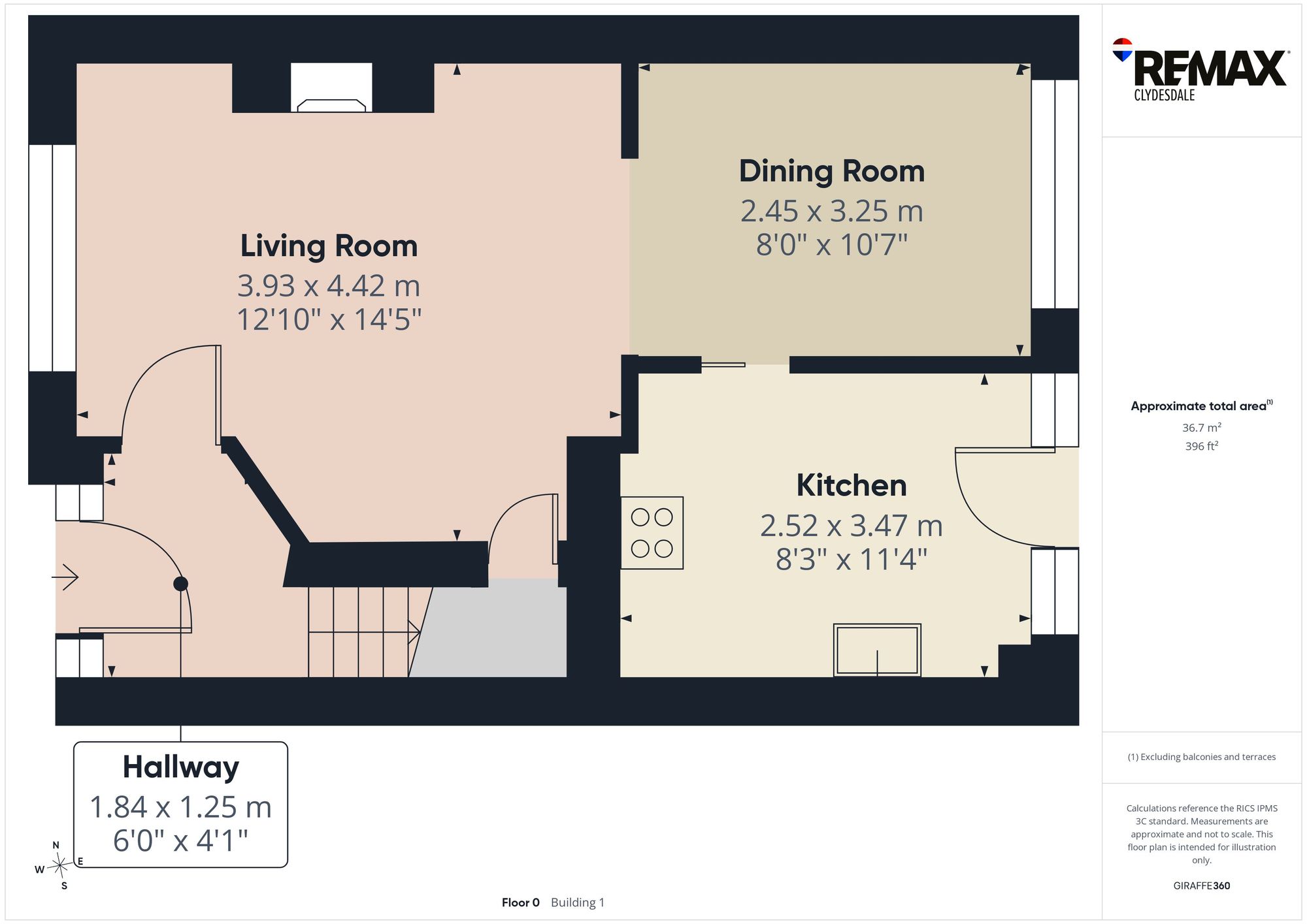 18 Annan Grove, Motherwell floorplan