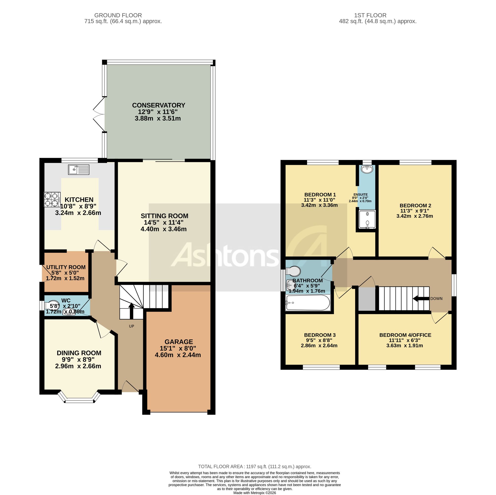 40c Moreton Drive, Leigh floorplan