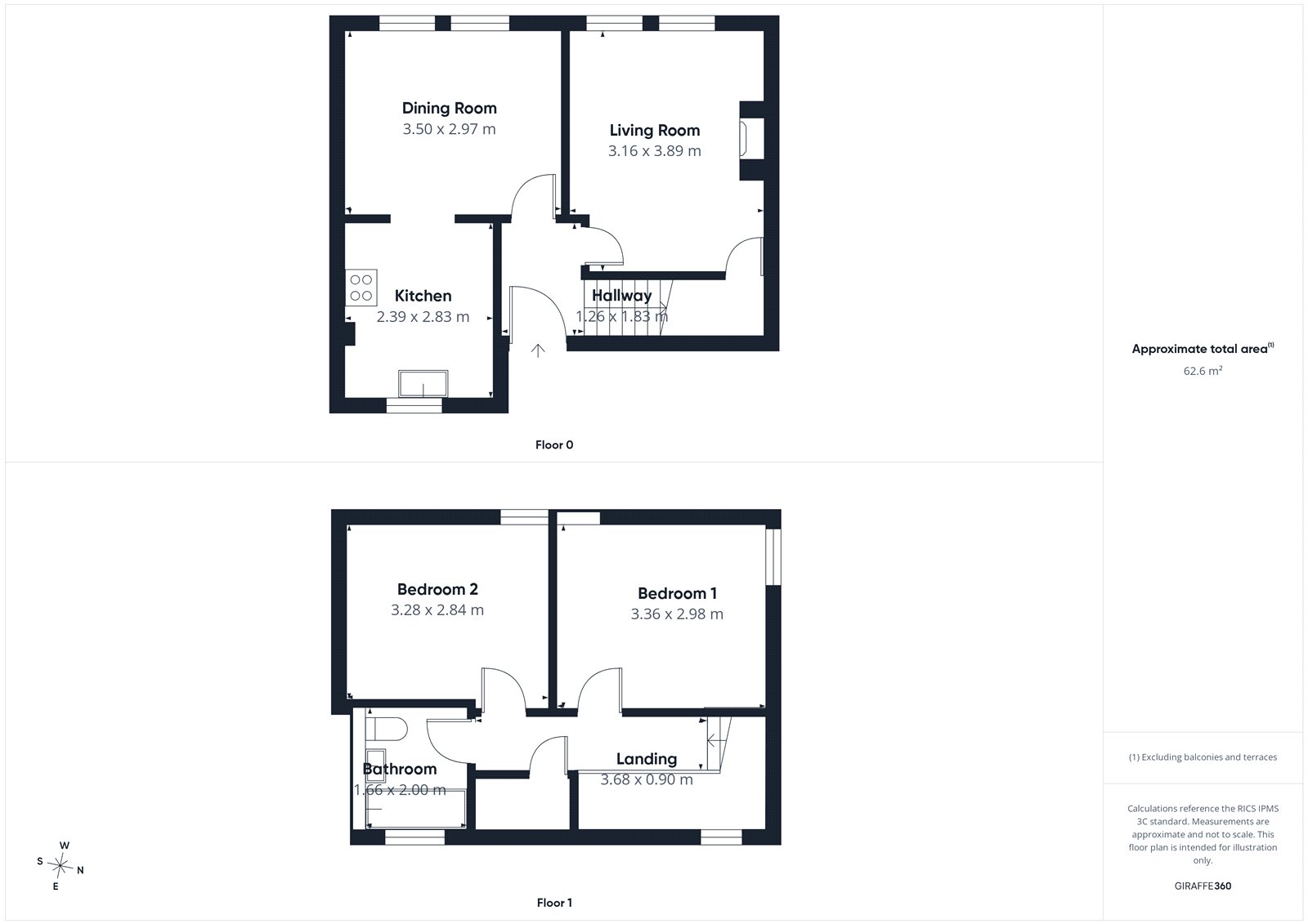 5, Hodgsons Court, Carlisle floorplan