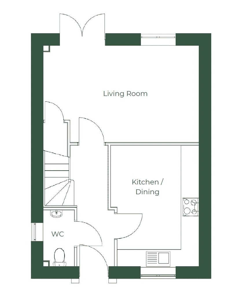 Plot 17, Rectory Road, Norwich floorplan