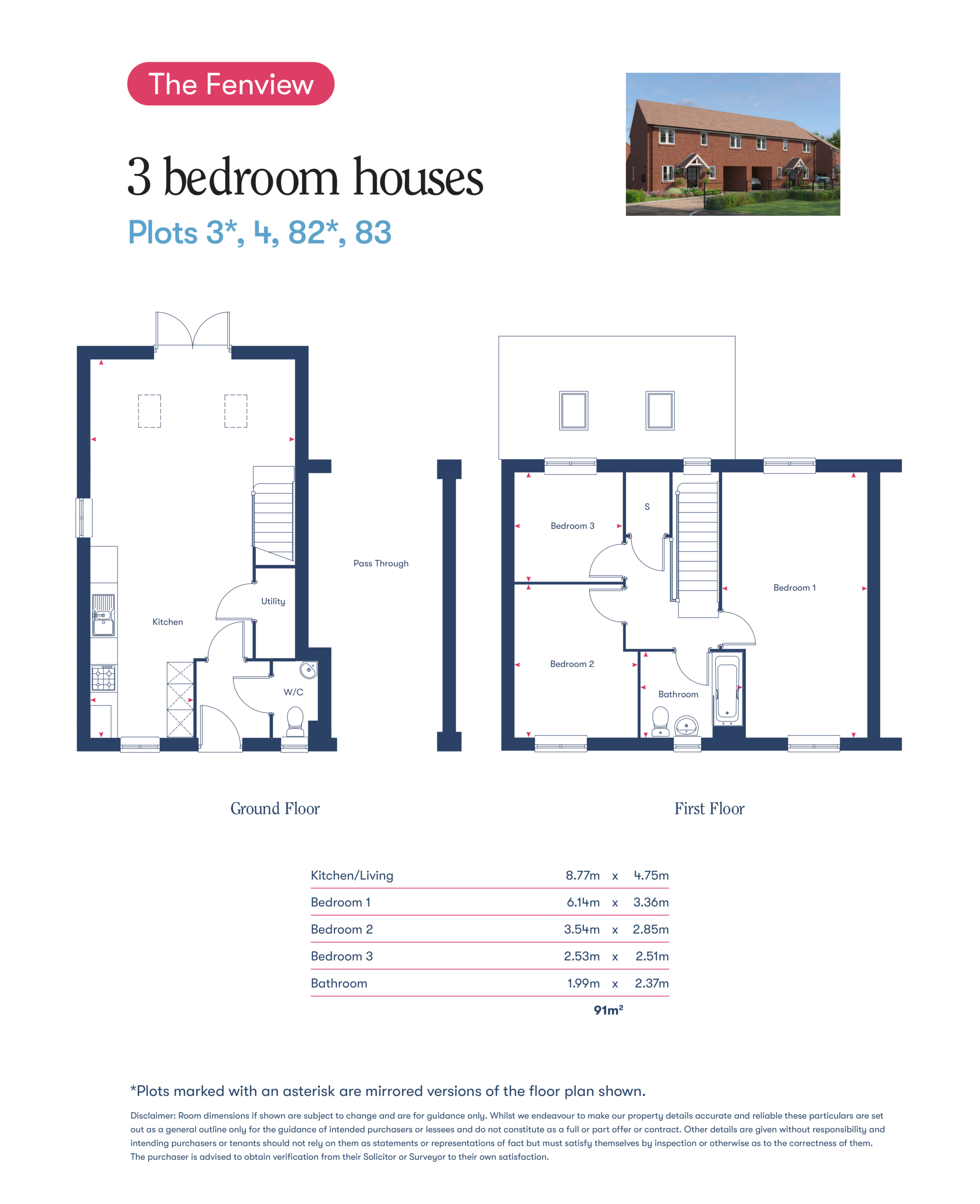 Upwell Road, March floorplan