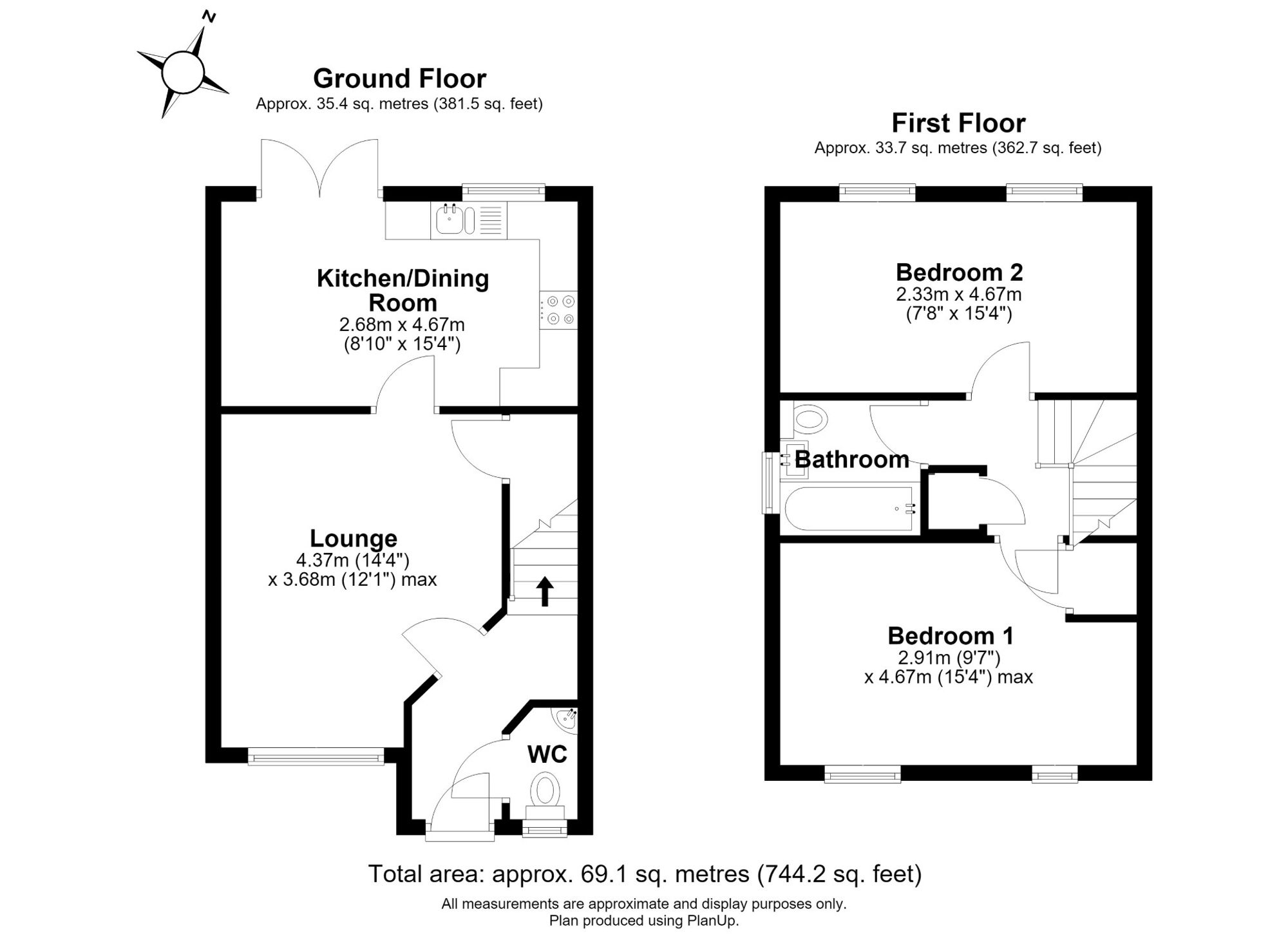103 Kingsley Drive, Harrogate floorplan