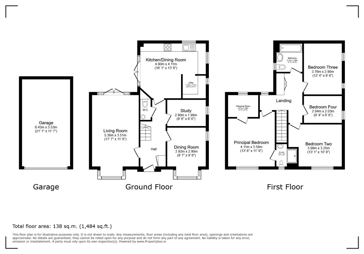 2, Hereford Way, York floorplan