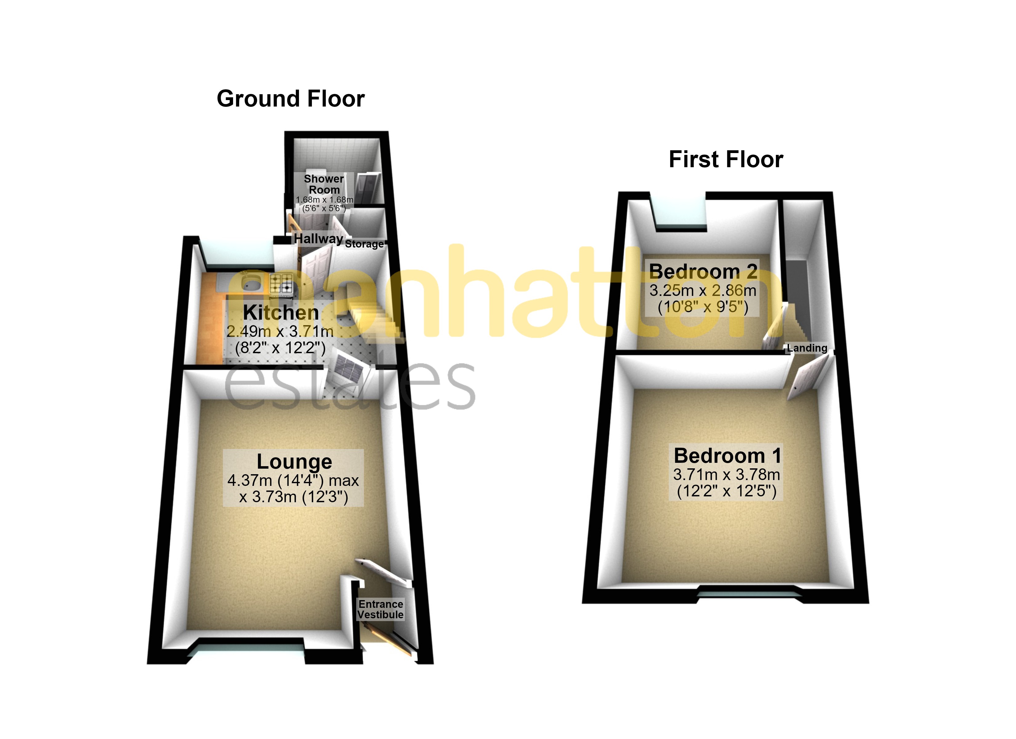 13, Cestrian Street, Bolton floorplan