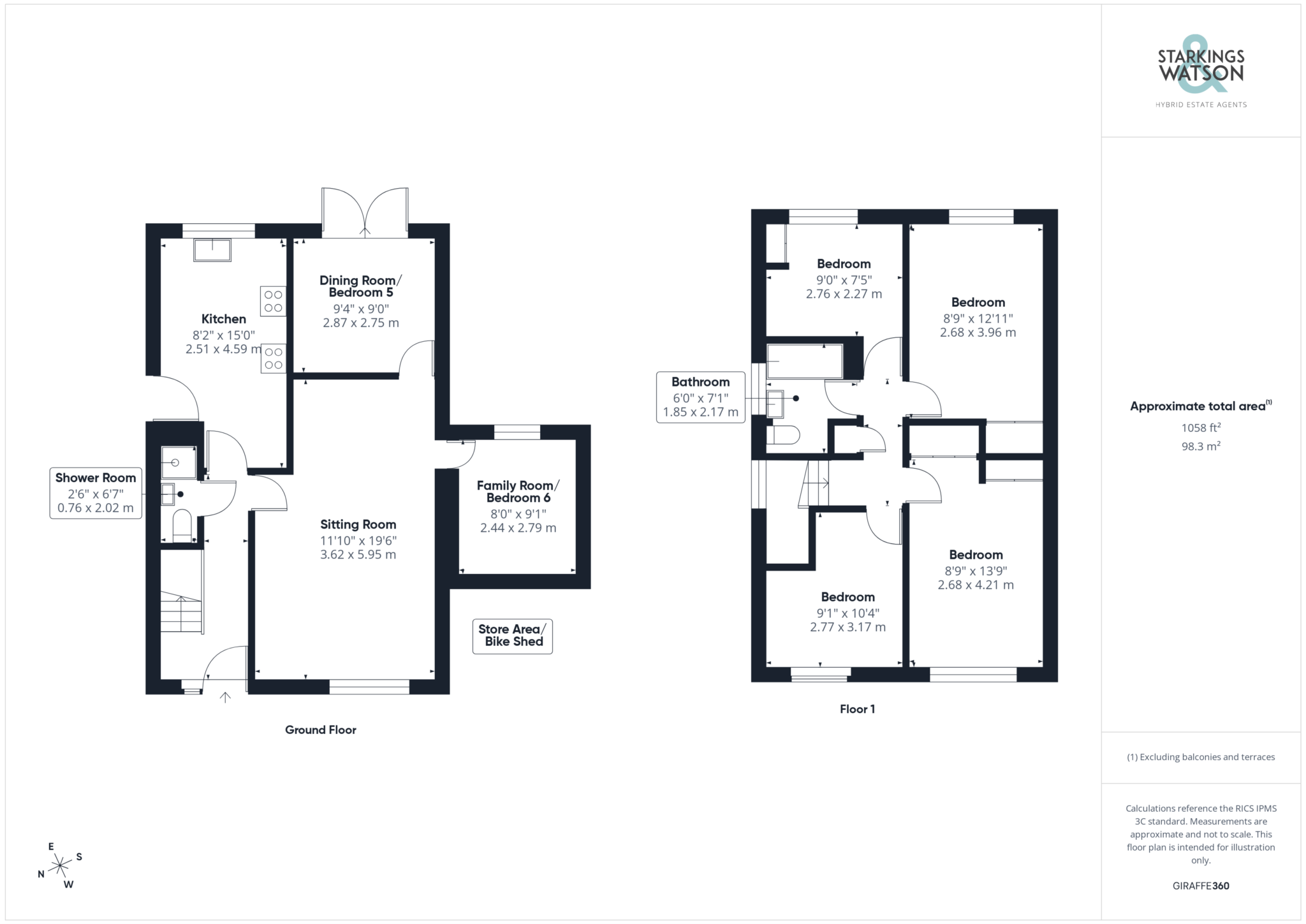 1, Houghton Close, Norwich floorplan