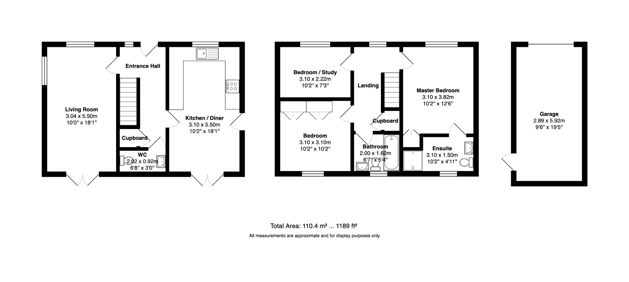 3 Swallowtail Way, Swaffham, Norfolk floorplan