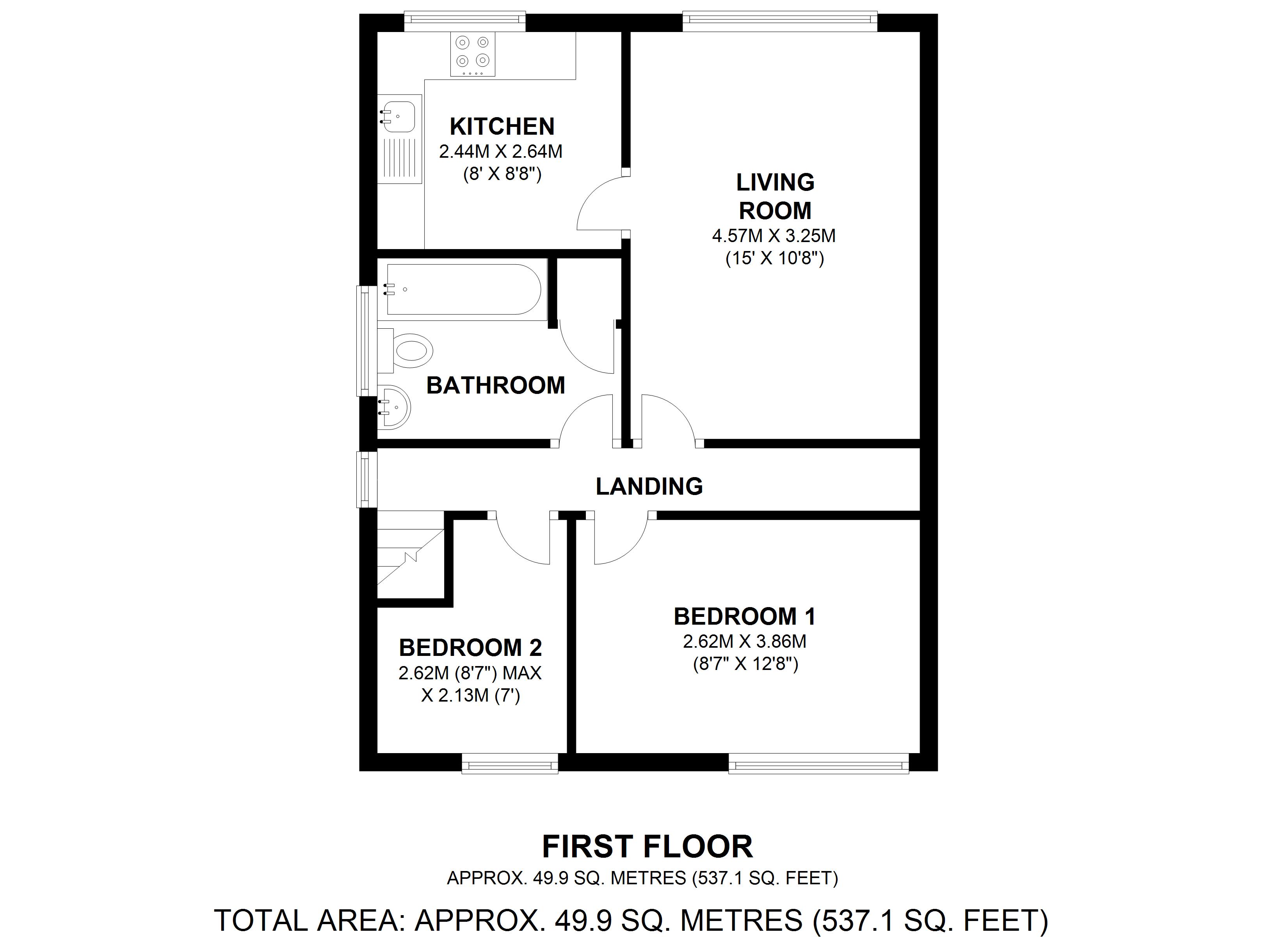 2 Bedrooms Maisonette for sale in Goodwin Stile, Thorley, Bishop's Stortford CM23