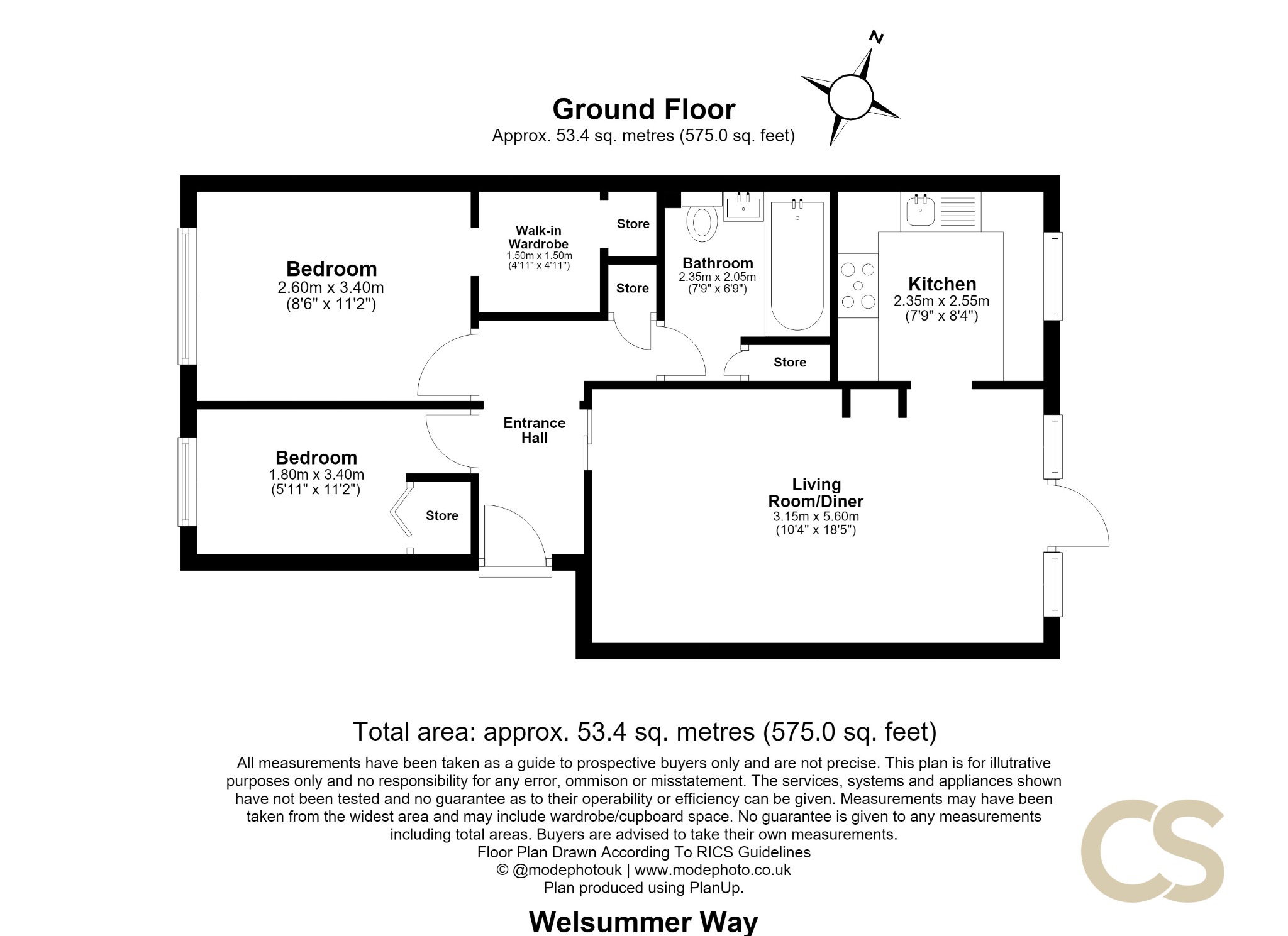 23 Welsummer Way, Cheshunt, Hertfordshire floorplan