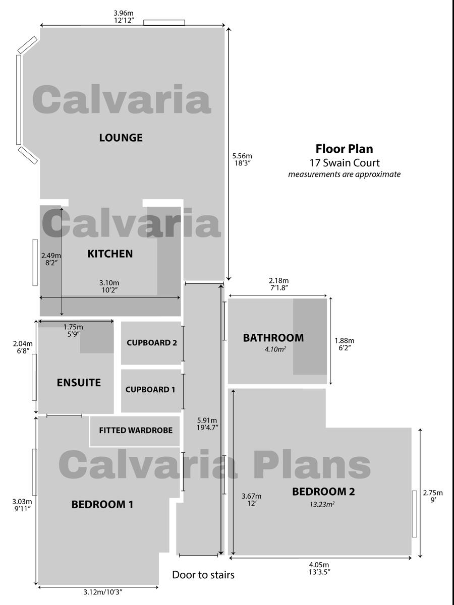 17, Swain Court, Darlington floorplan