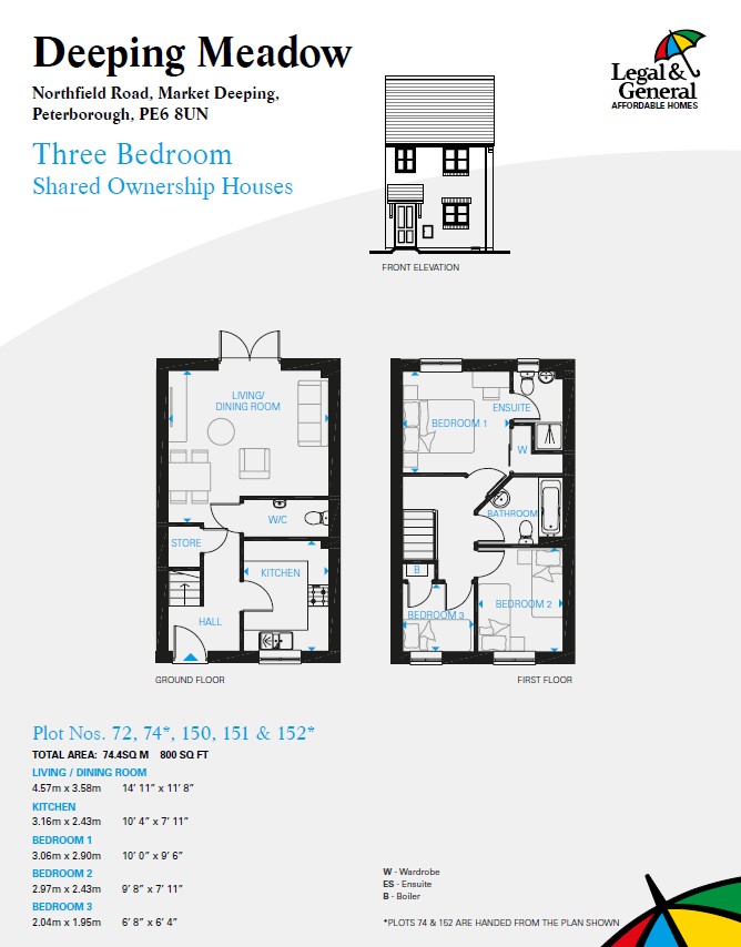 40, Harrier Way, Market Deeping floorplan