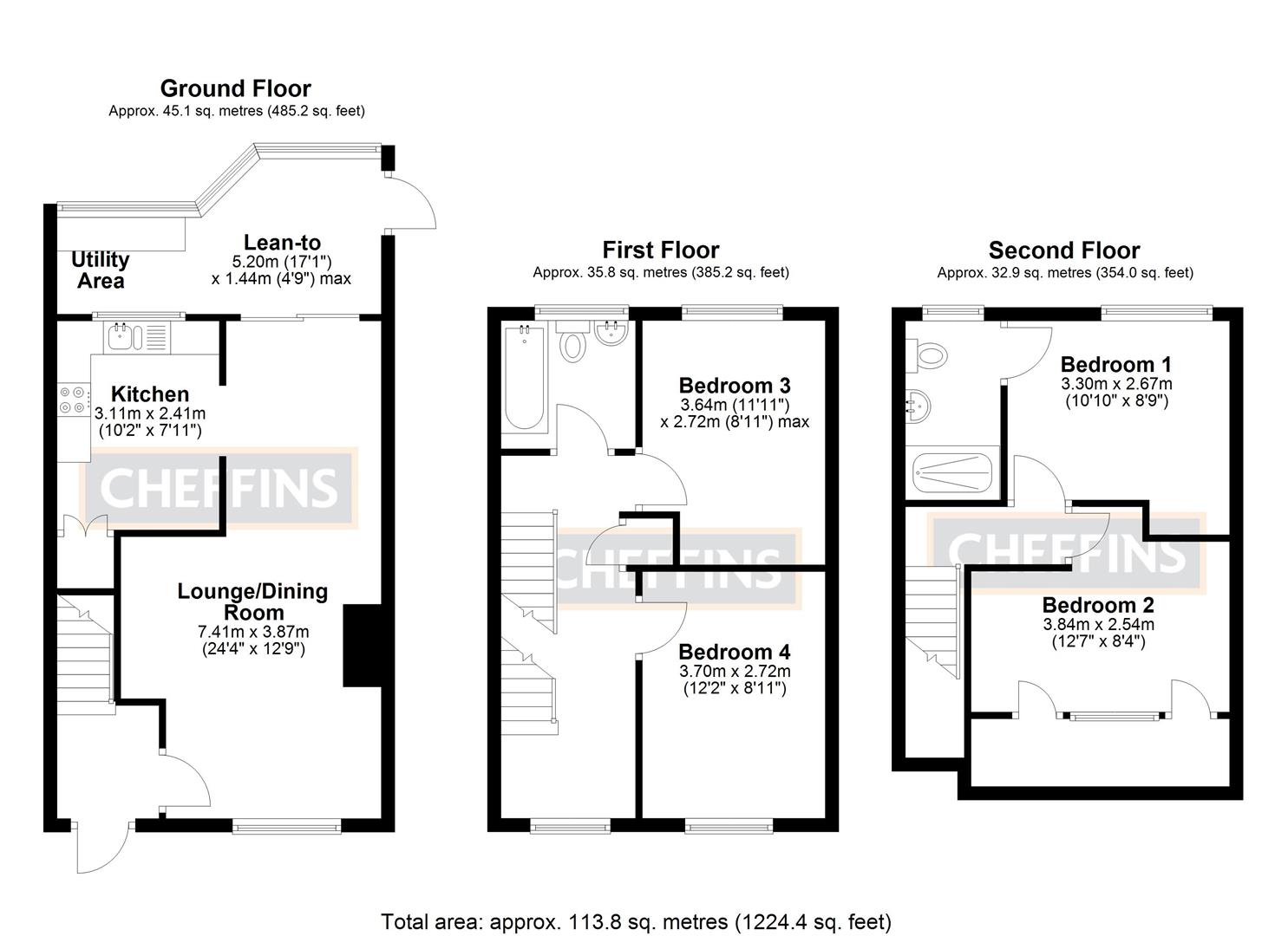 Guntons Close, Soham, Ely CB7, 4 bedroom end terrace house for sale