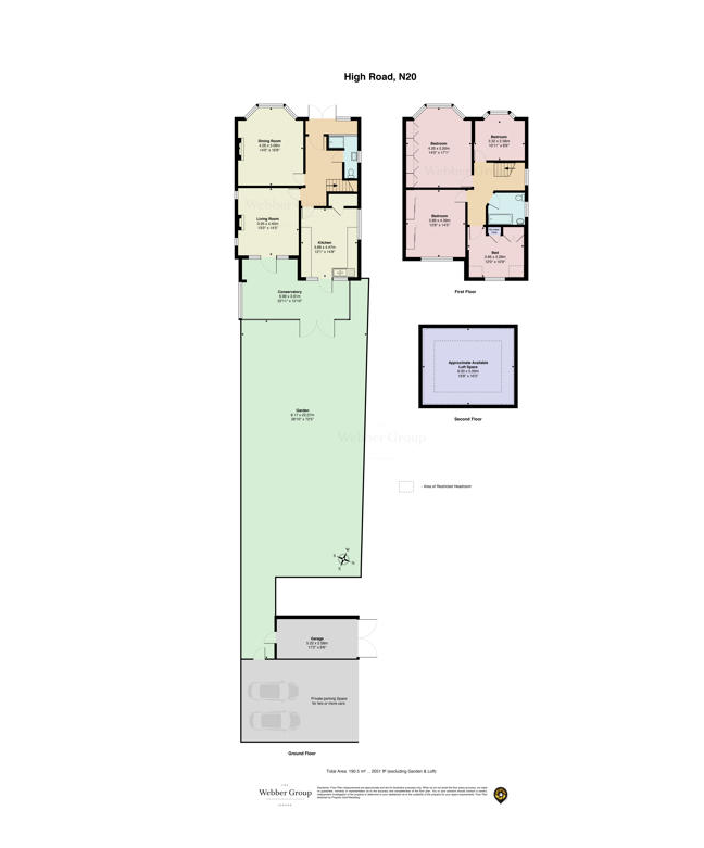 High Road, Whetstone floorplan