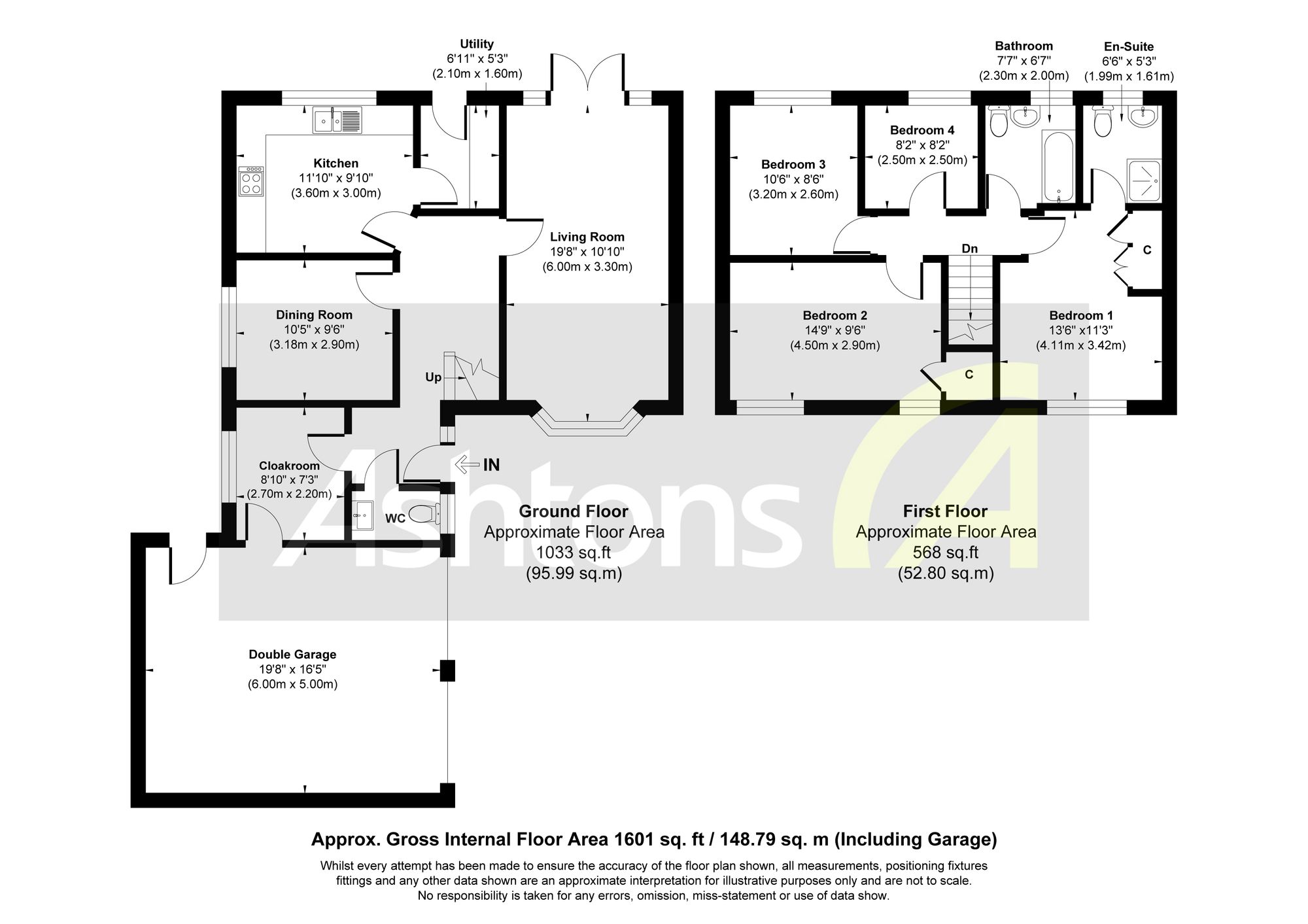 5 Roscommon Way, Widnes floorplan