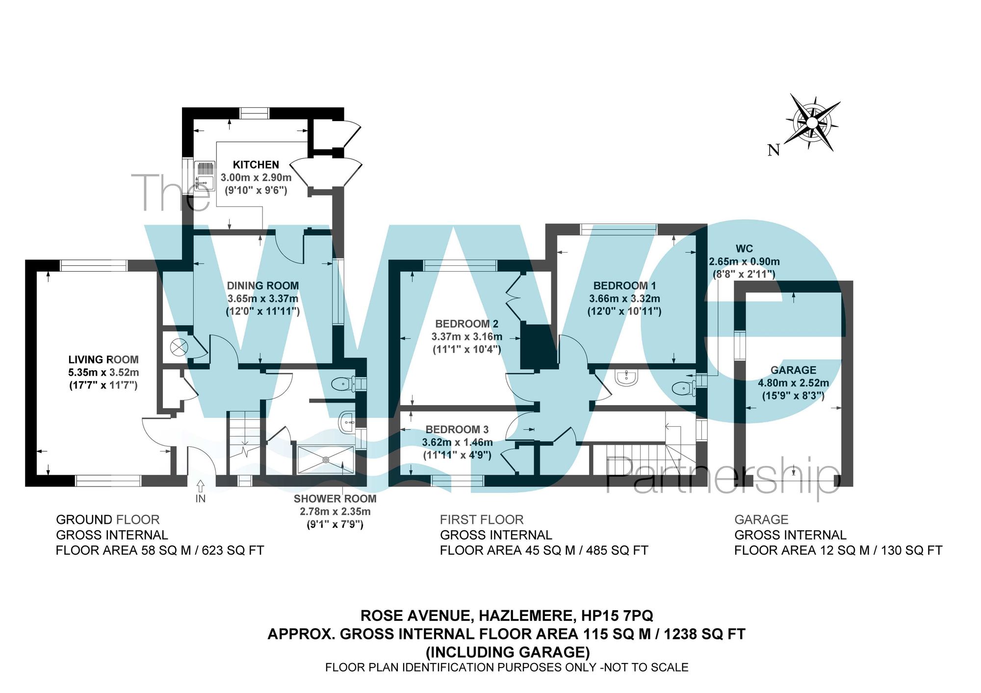 3 Rose Avenue, High Wycombe floorplan