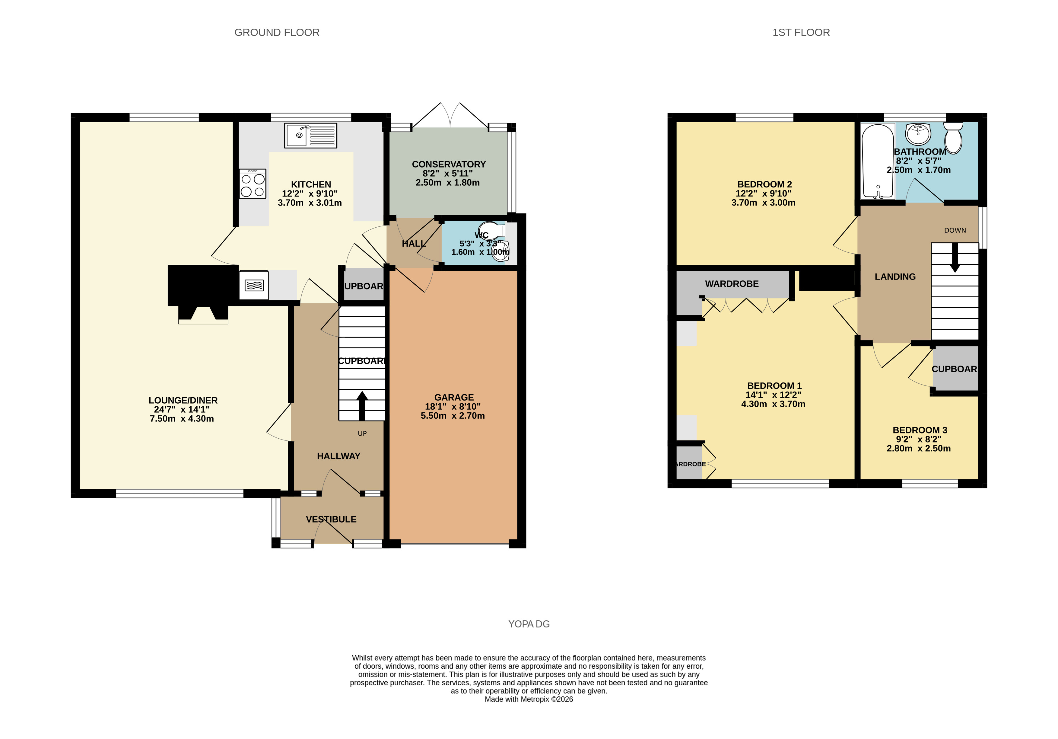 38, Africanda Road, Gretna floorplan