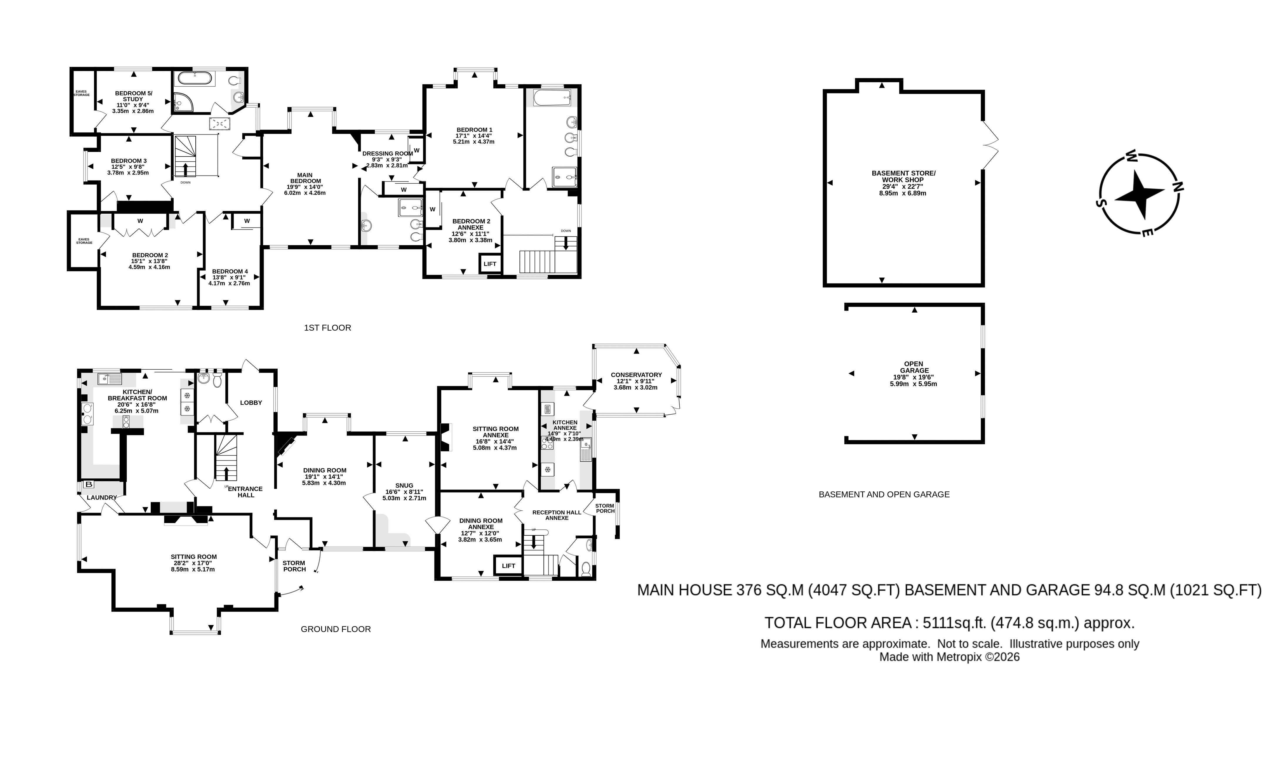 Red Roofs, How Lane, Chipstead floorplan