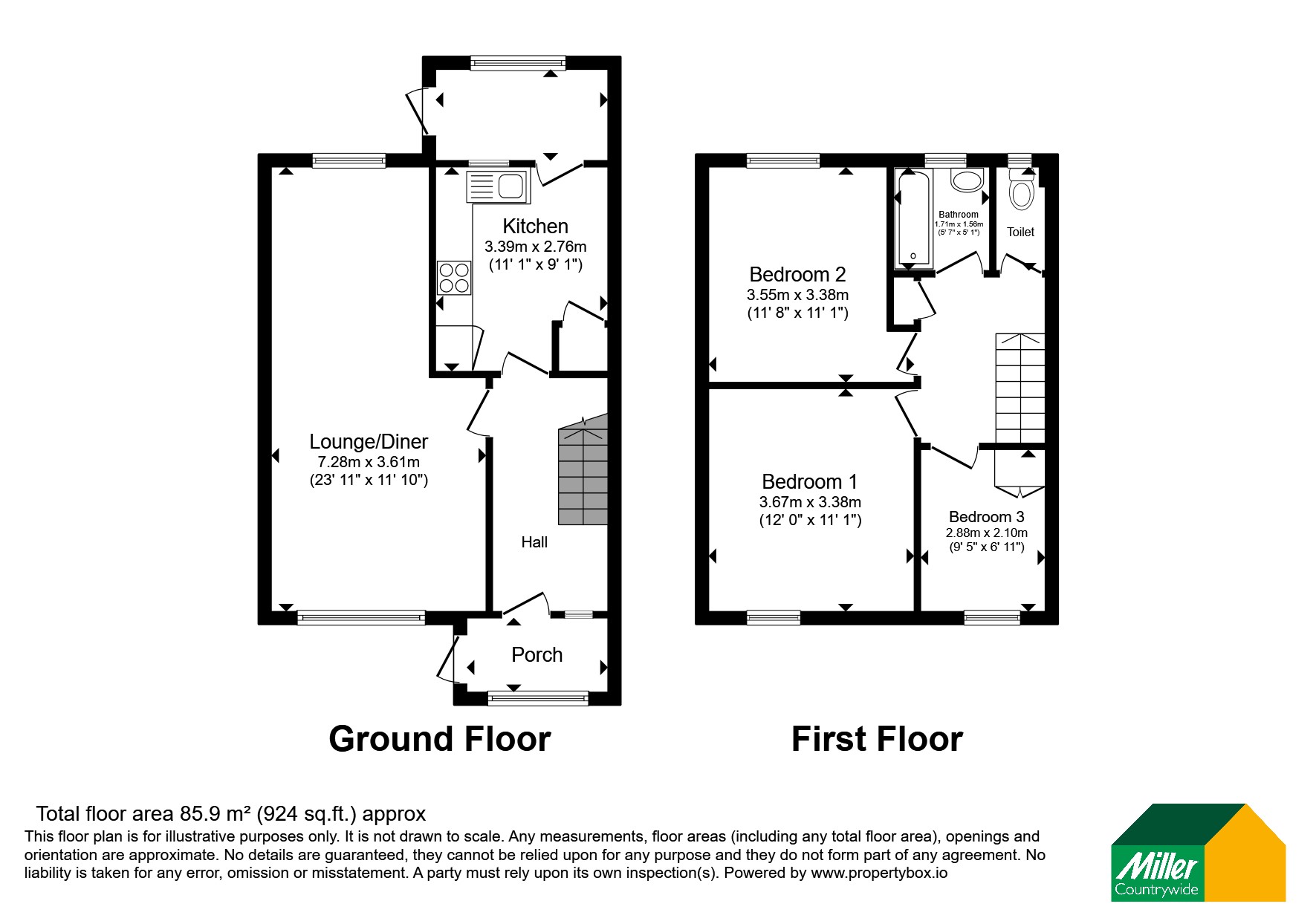 5, Firsleigh Park, St. Austell floorplan