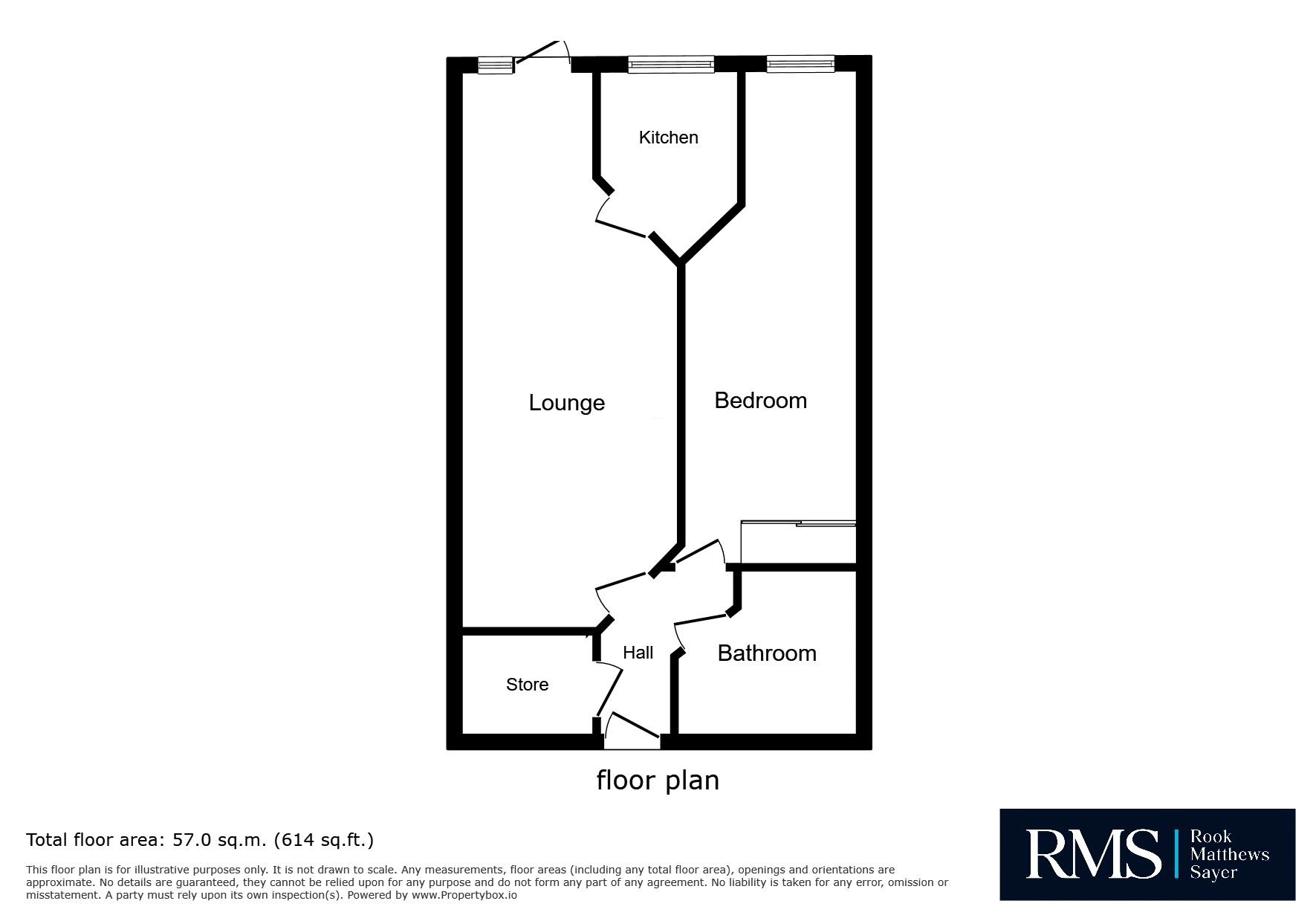 6 Henderson Court, North Road, Newcastle Upon Tyne floorplan