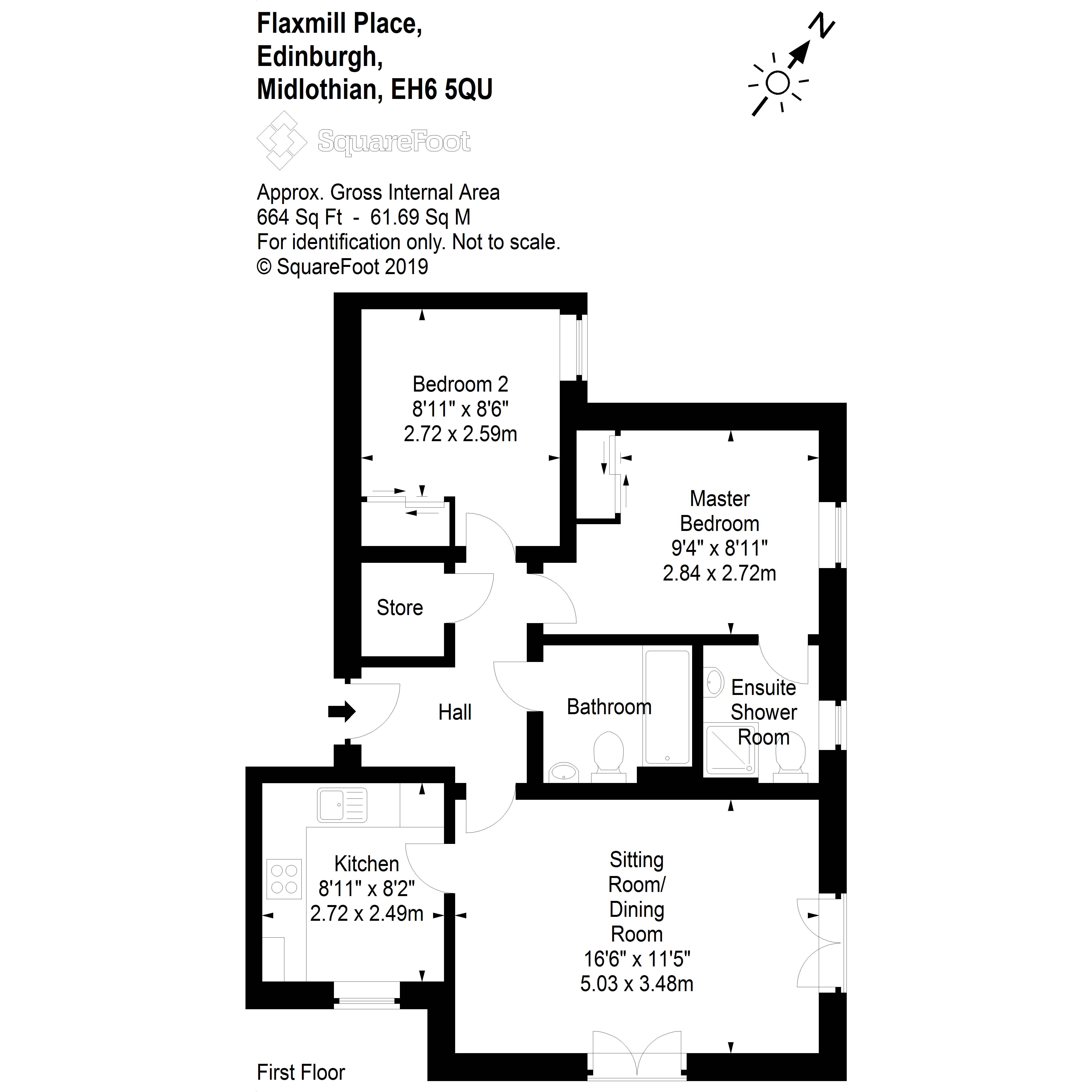 2 Bedrooms Flat for sale in 6/2 Flaxmill Place, Edinburgh EH6