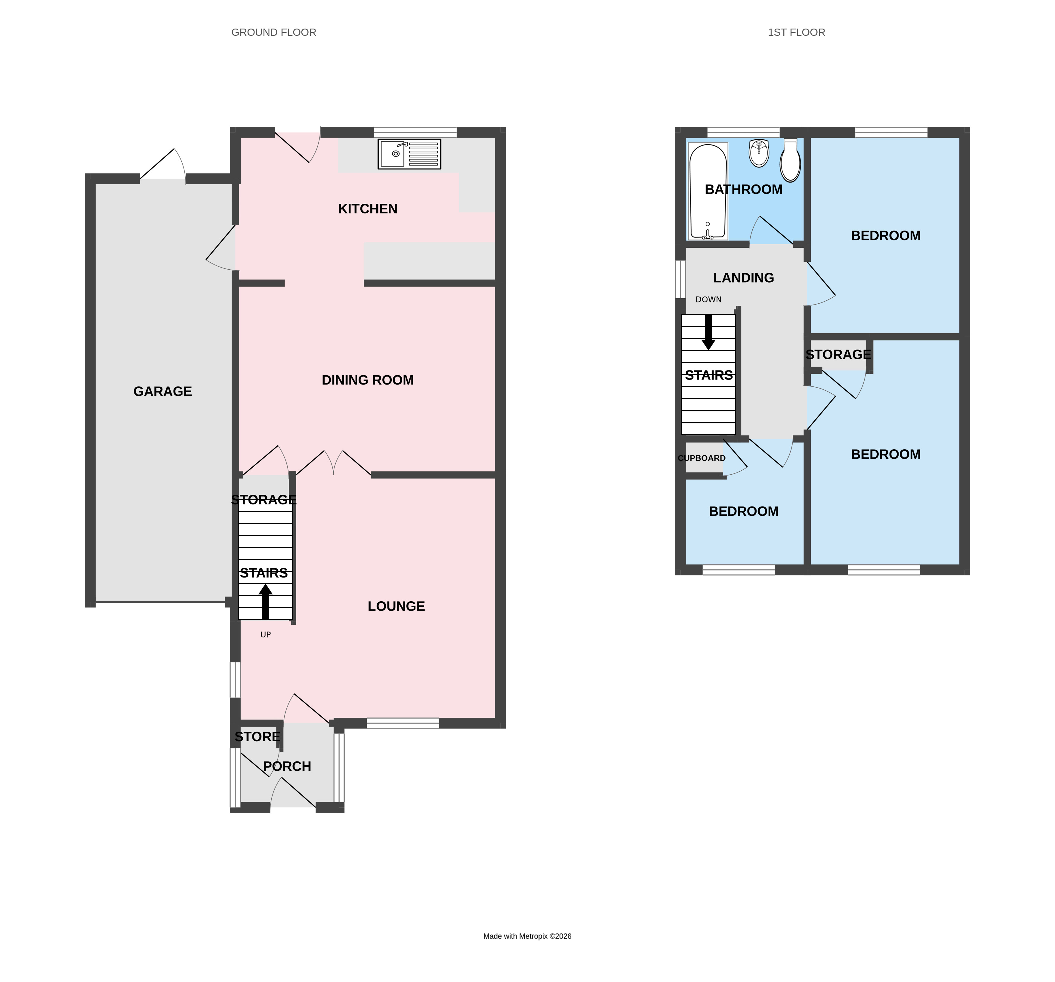 10, Clover Grove, Telford floorplan