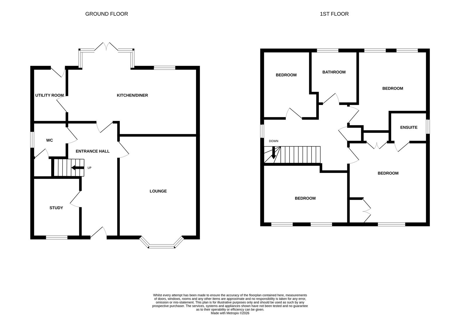 8, Rowan Crescent, Norwich floorplan