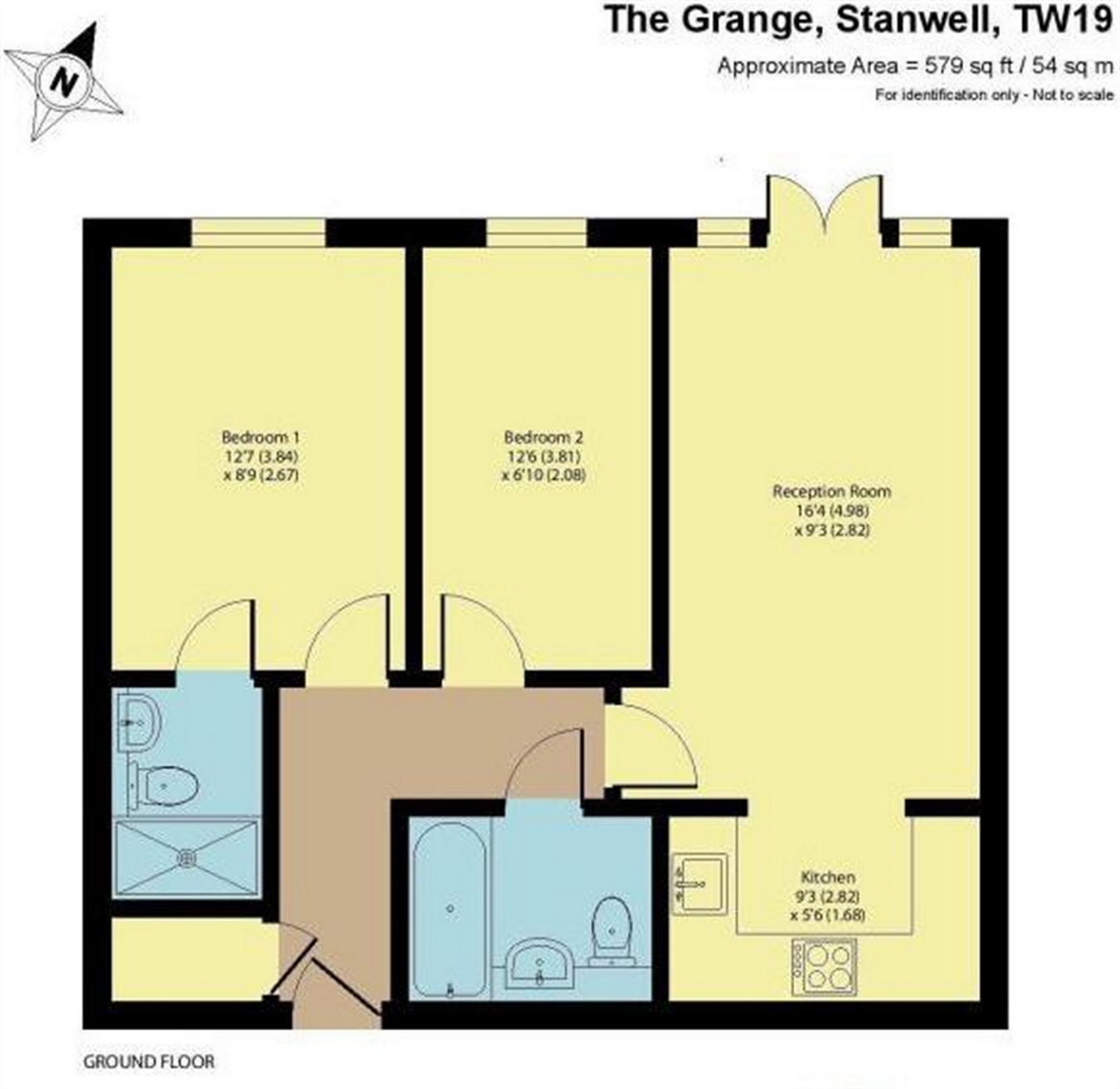The Grange De Havilland Way Staines Upon Thames Surrey Tw19 2 Bedroom Flat For Sale Primelocation