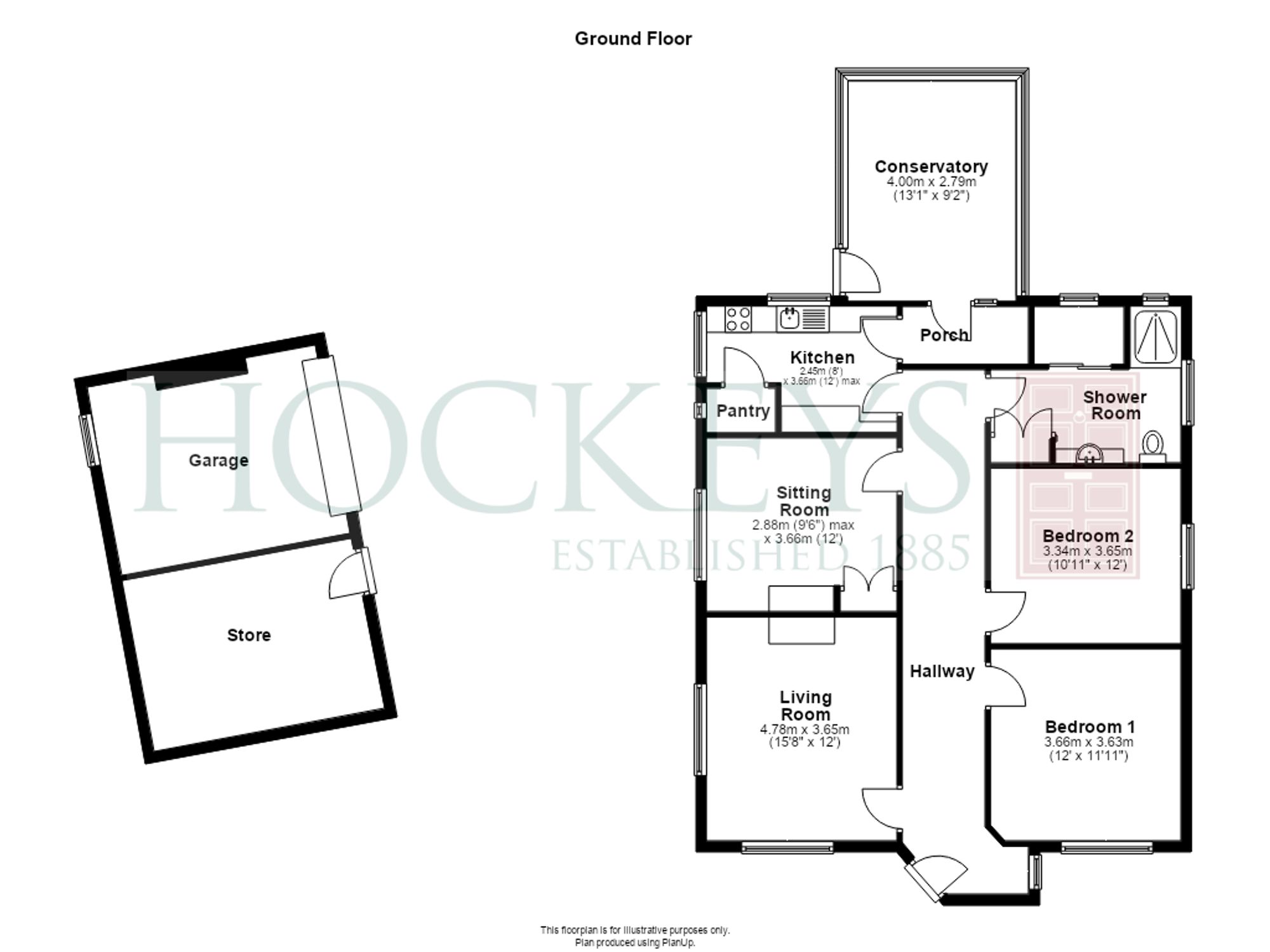 91 High Street, Cambridge floorplan