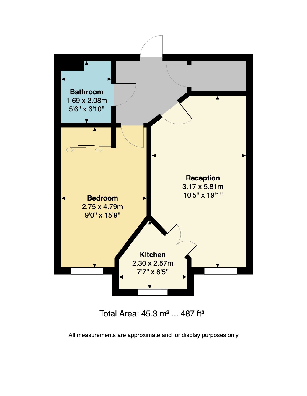 Flat 19, Richmond Court, Herne Bay floorplan