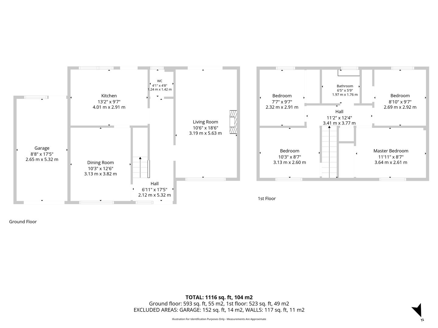 32, North Avenue, Carluke floorplan