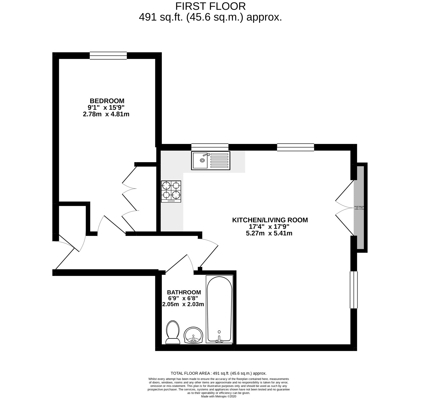 24, Trafalgar Court, Cobham floorplan