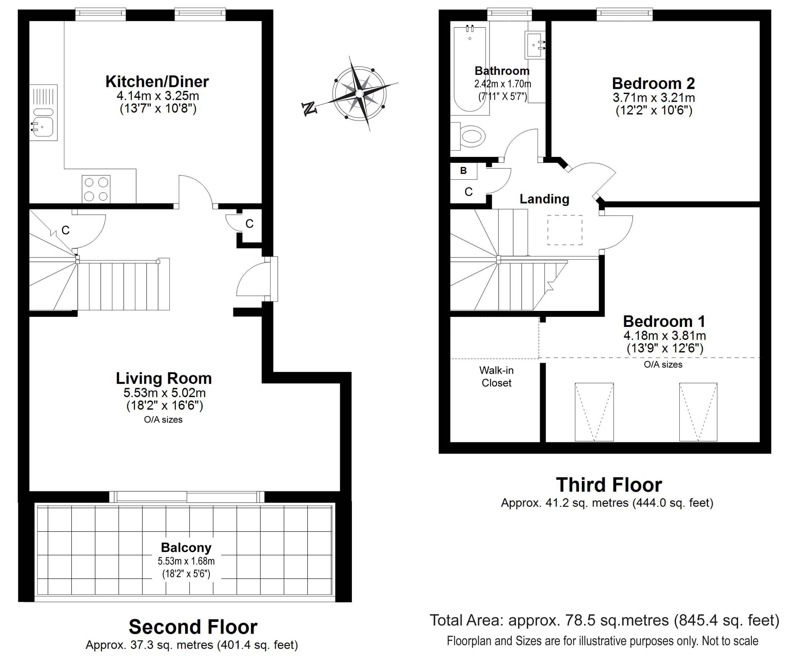 2 Bedrooms Maisonette for sale in 49/3 Elgin Terrace, Hillside EH7