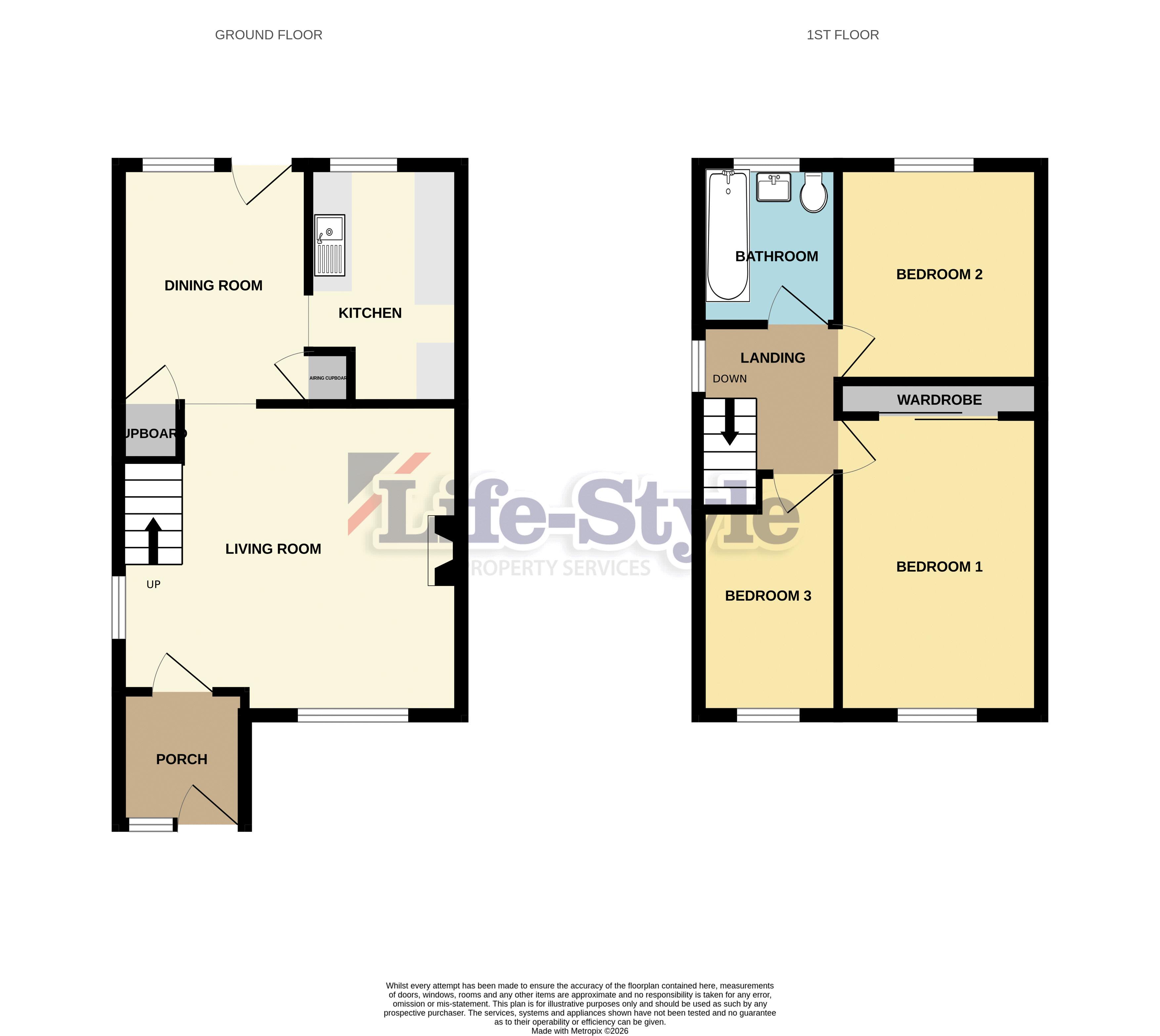 69, Farley Close, Bristol floorplan