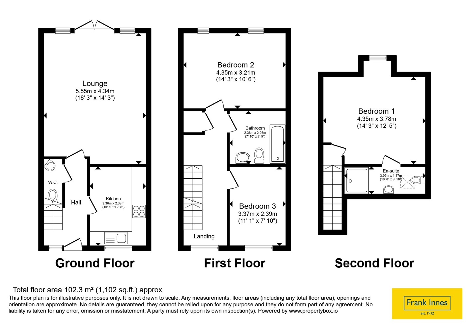 6, Owen Street, Leicestershire floorplan