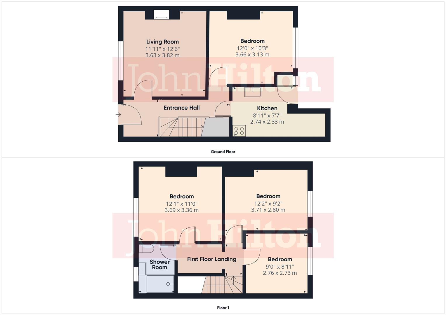 102, Coombe Road, Brighton floorplan