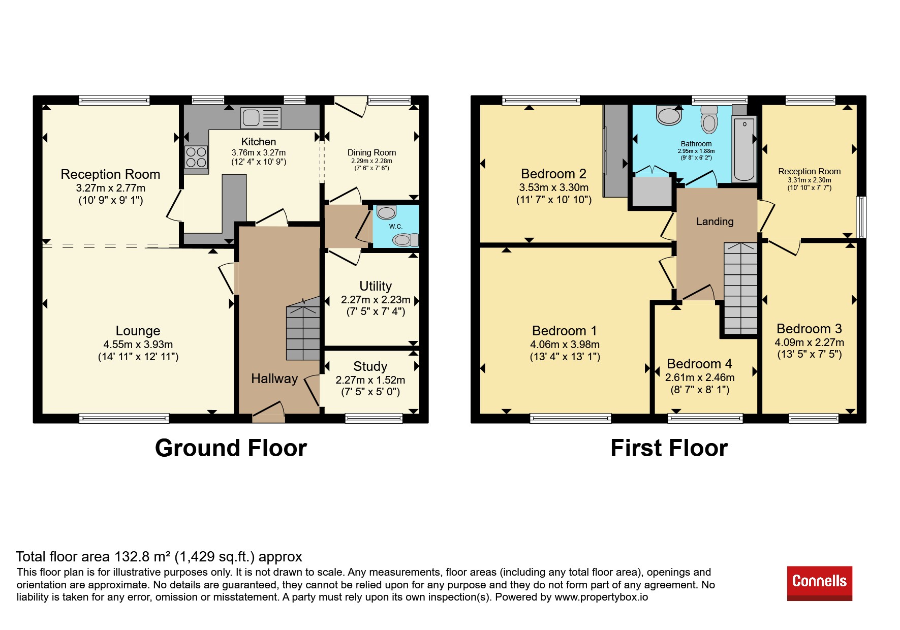 2, Gartree Crescent, Leicester floorplan
