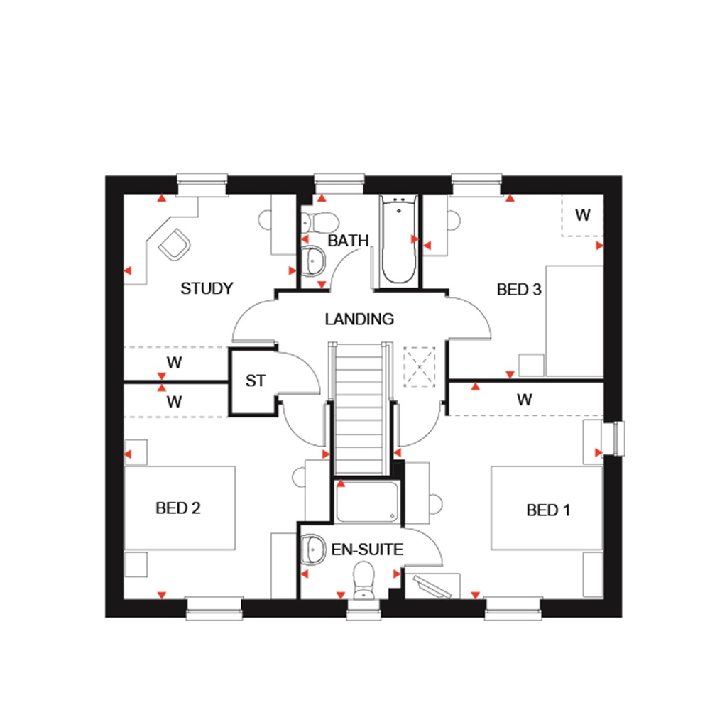 "Bradgate" at Thanington Road, Canterbury CT1, 3 bedroom detached house