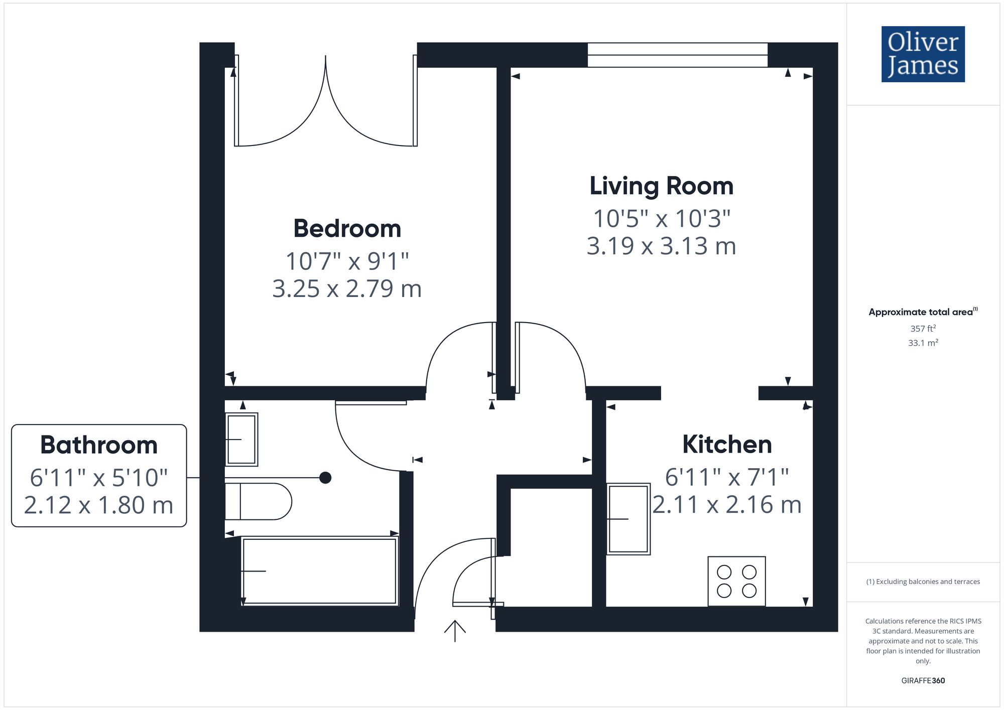 A14 Riverside Mill Bridge Place, Huntingdon floorplan