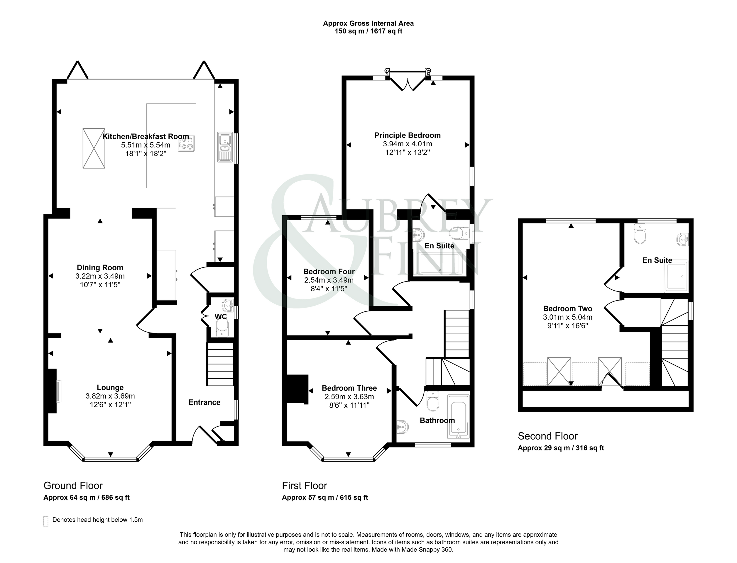 111 Kingsland Road, Hemel Hempstead floorplan
