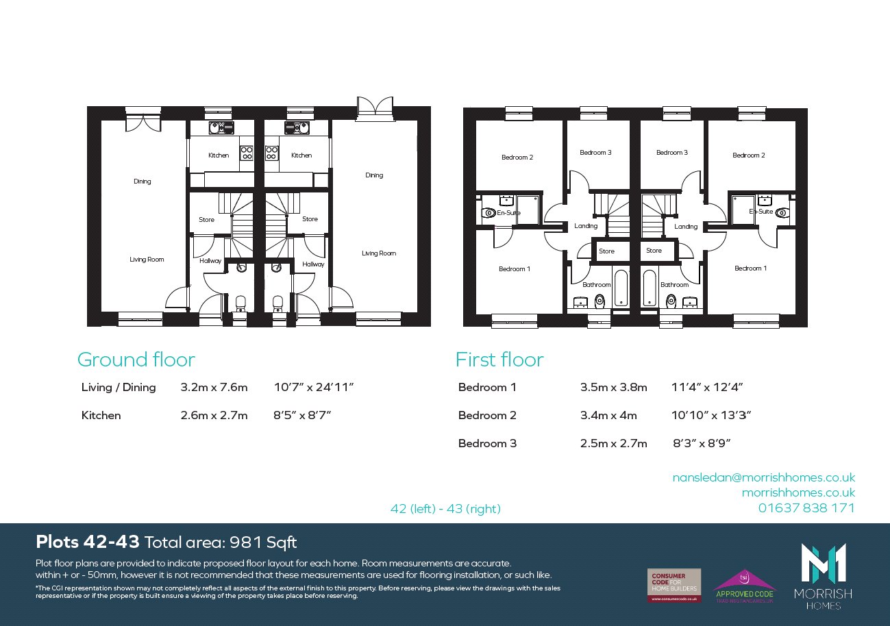 35, Stret Bre Wartha, Cornwall floorplan