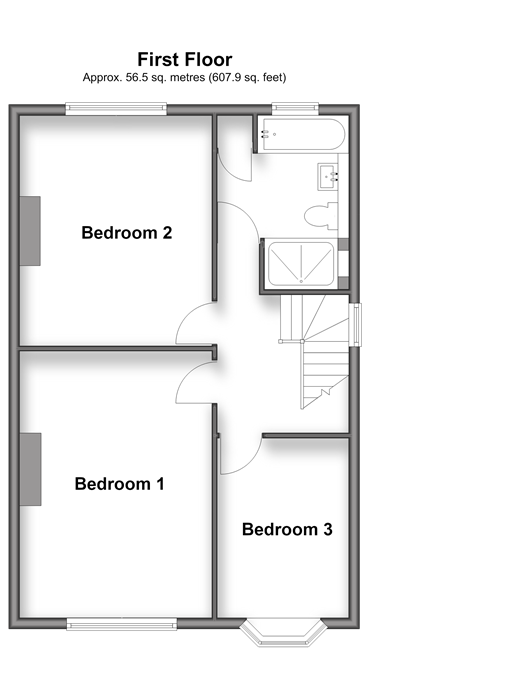 Tattenham Grove, Epsom floorplan