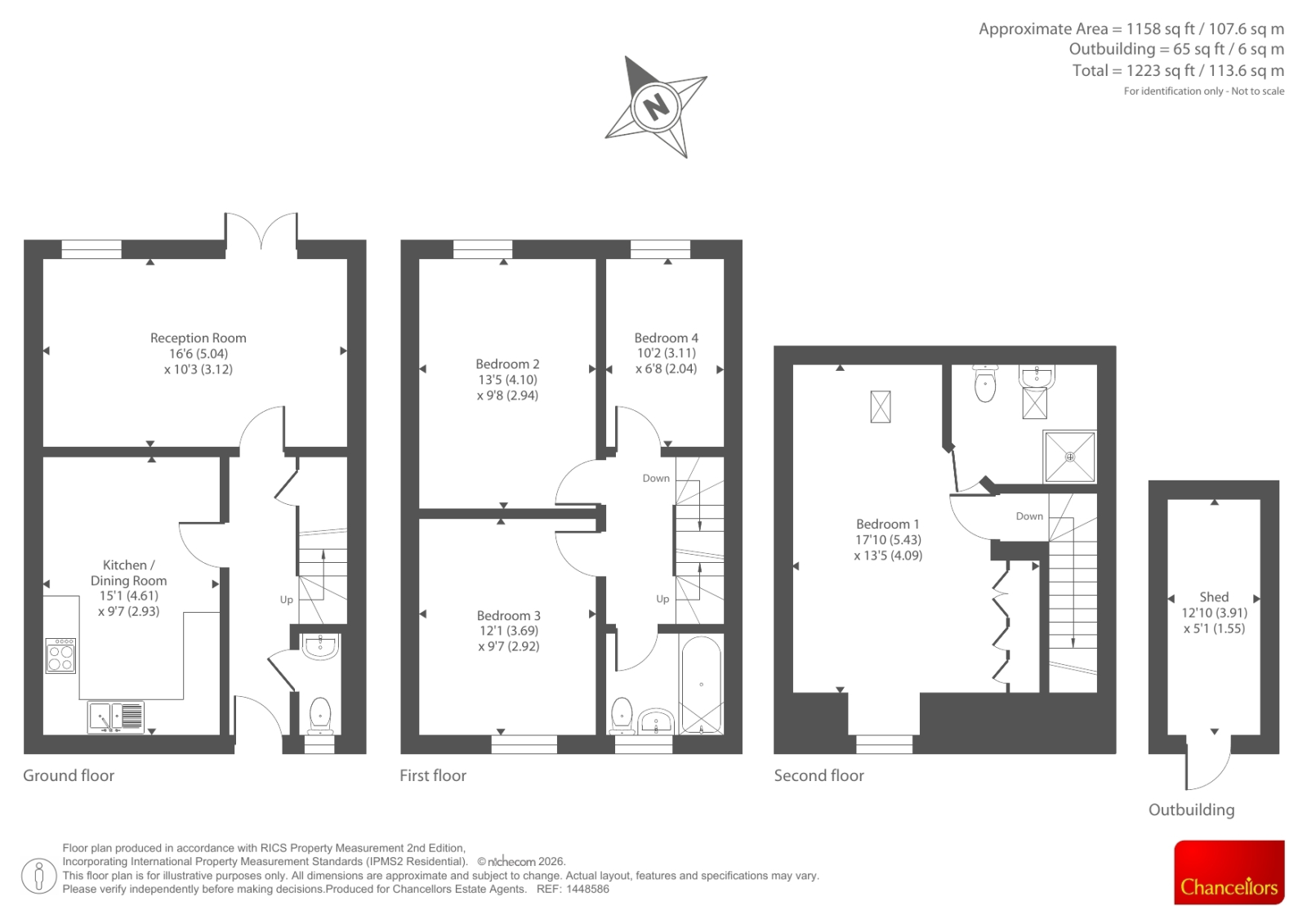 39, Birch Close, Hereford floorplan