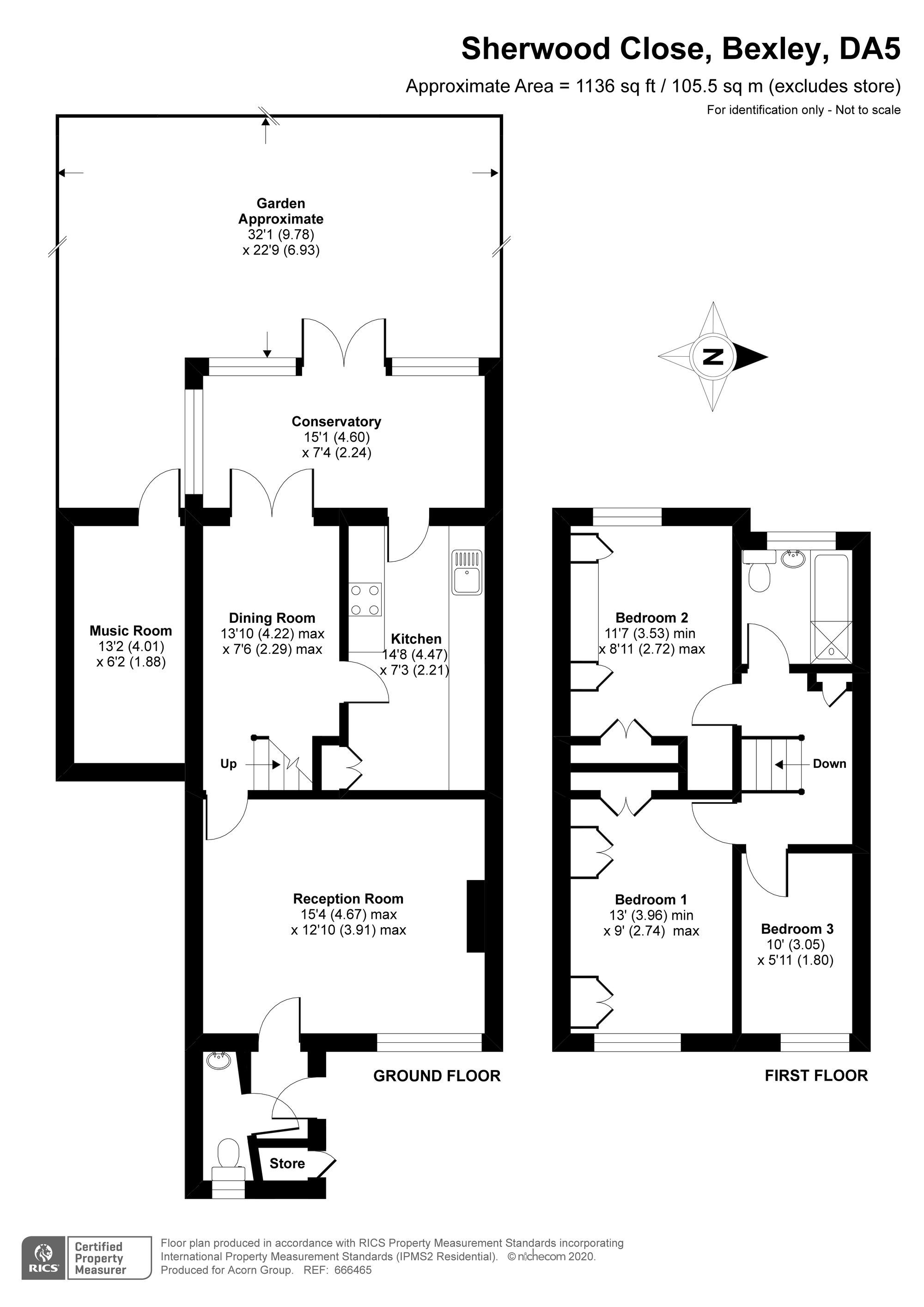 3 bed end terrace house for sale in Sherwood Close, Bexley DA5 Zoopla