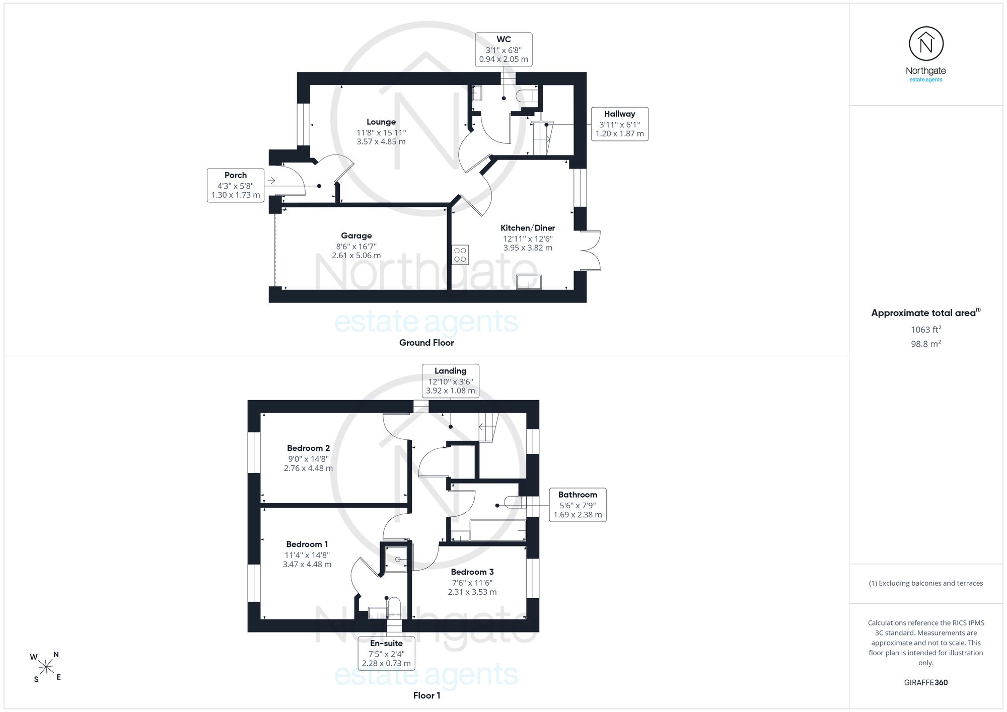 67 Wellhouse Road, Newton Aycliffe floorplan
