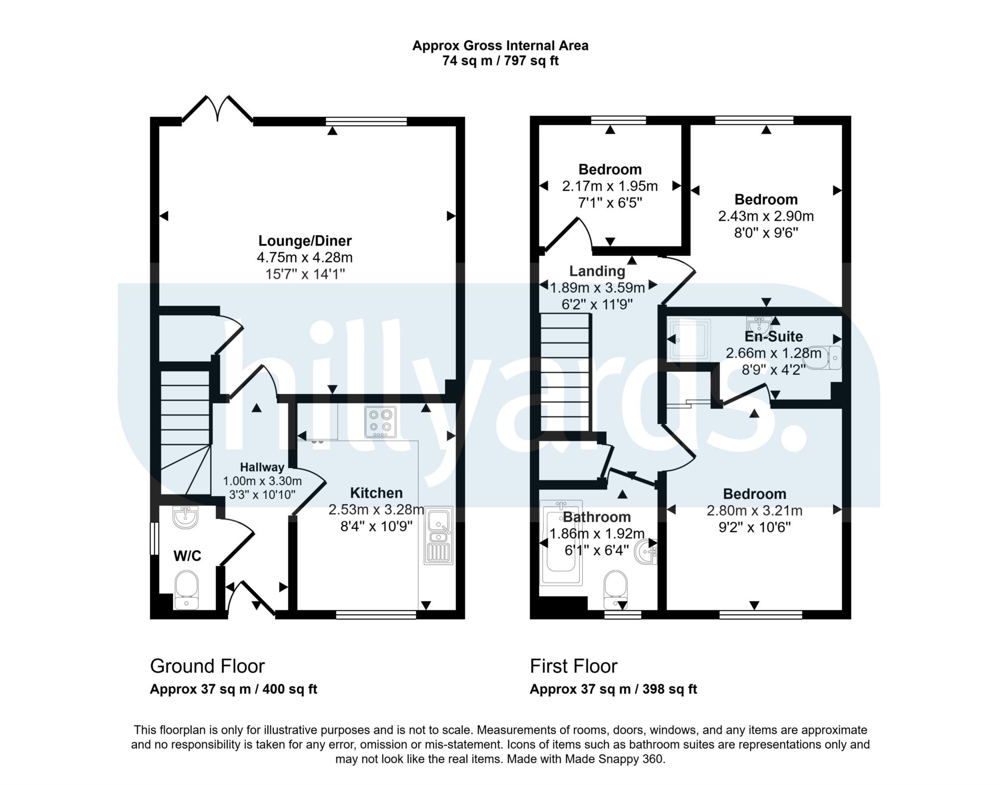 36, Chaundler Drive, Aylesbury floorplan